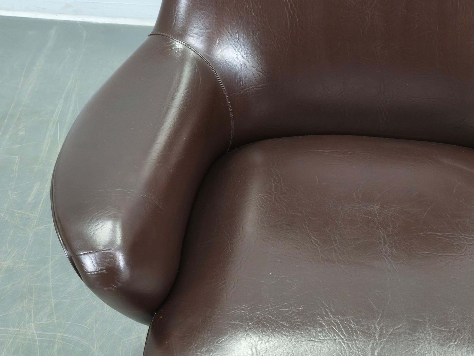 Mobiltecnica Torino Italian Swivel Lounge Chair, 1960s photo vintage