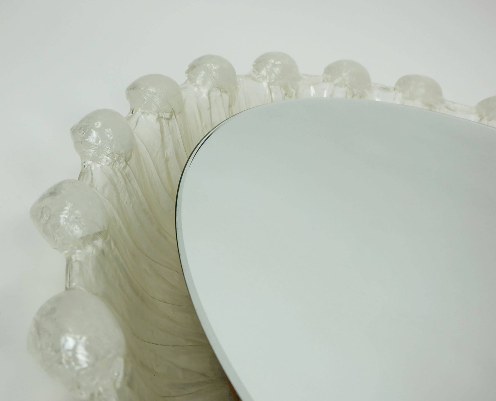 Backlit Mirror By Schöninger, Acrylic Frame, Frosted Glass, 1960s 1970s Decor photo Home Decor