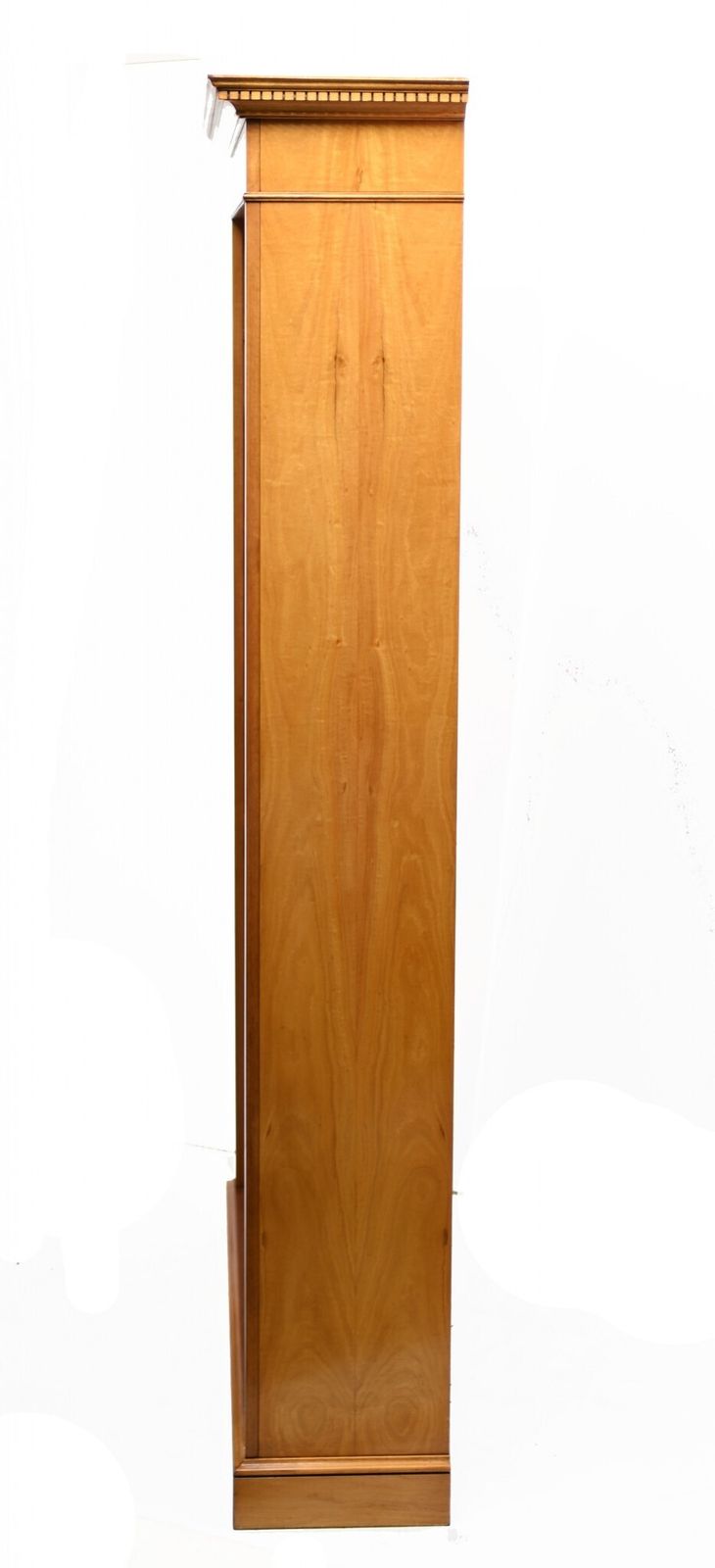 photo buy Pair Regency Bookcases   Open Sheraton Satinwood 7 Ft Bespoke