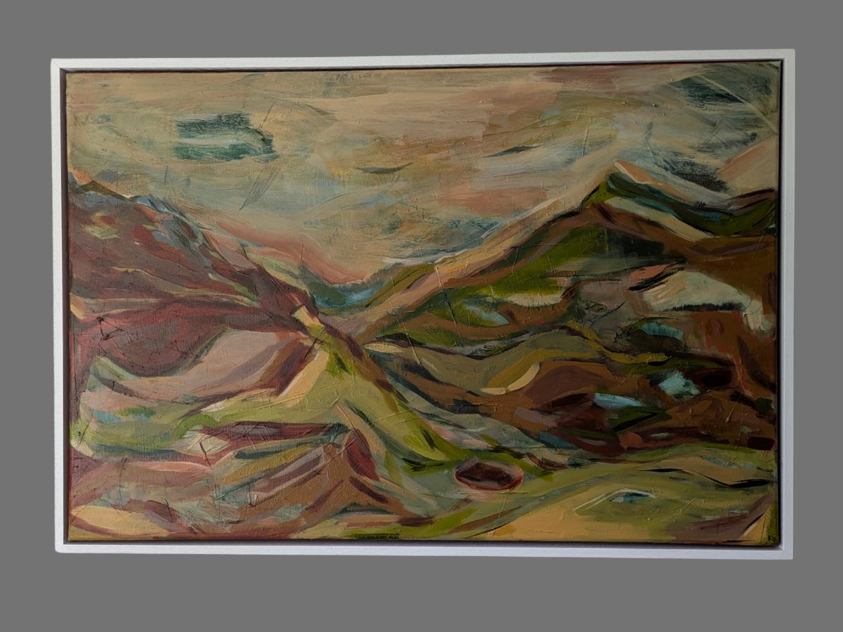 Off The Beaten Track - Olieverfschilderij