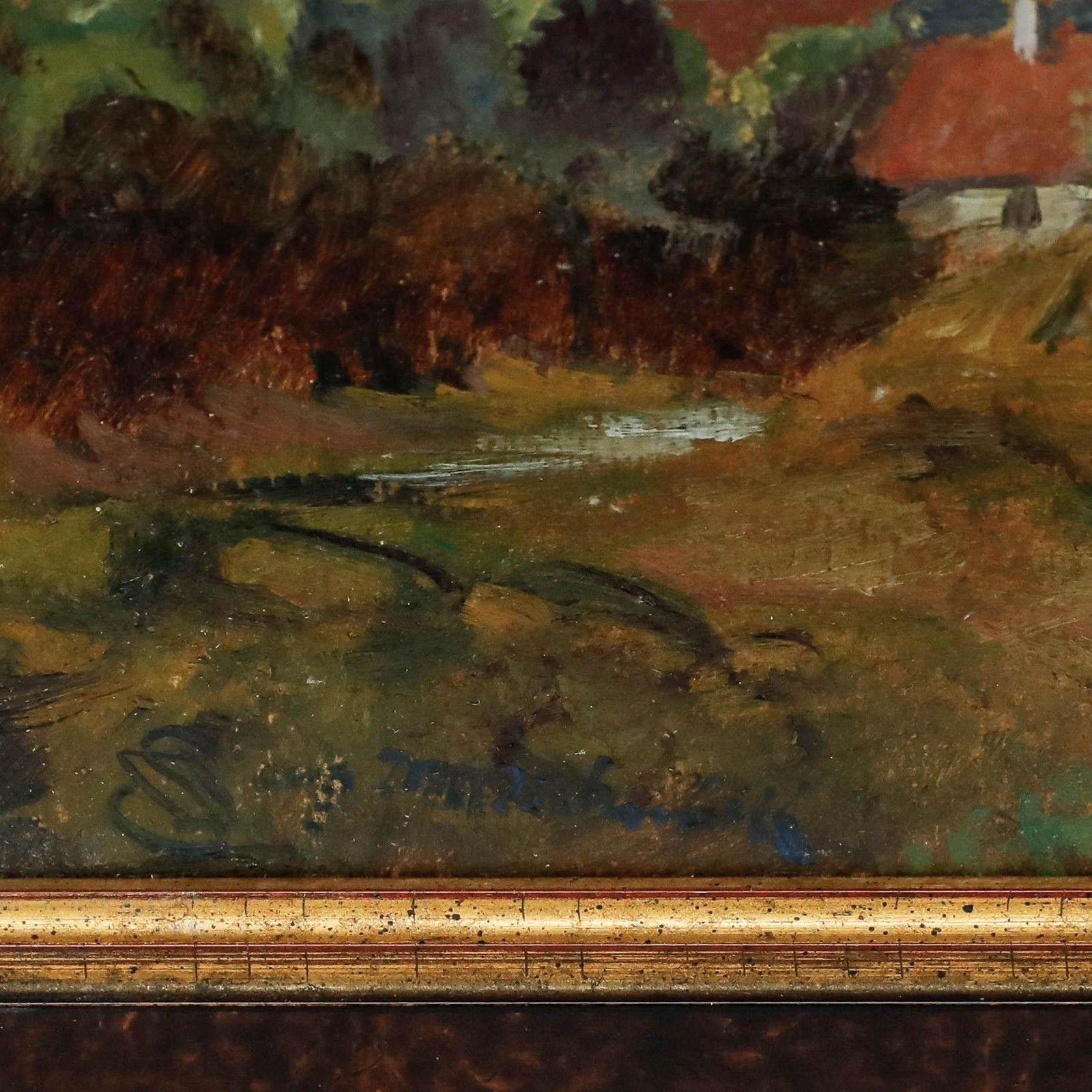 After Carl Spitzweg (1808 1885) Framed Oil, Walking Into Town photo buy