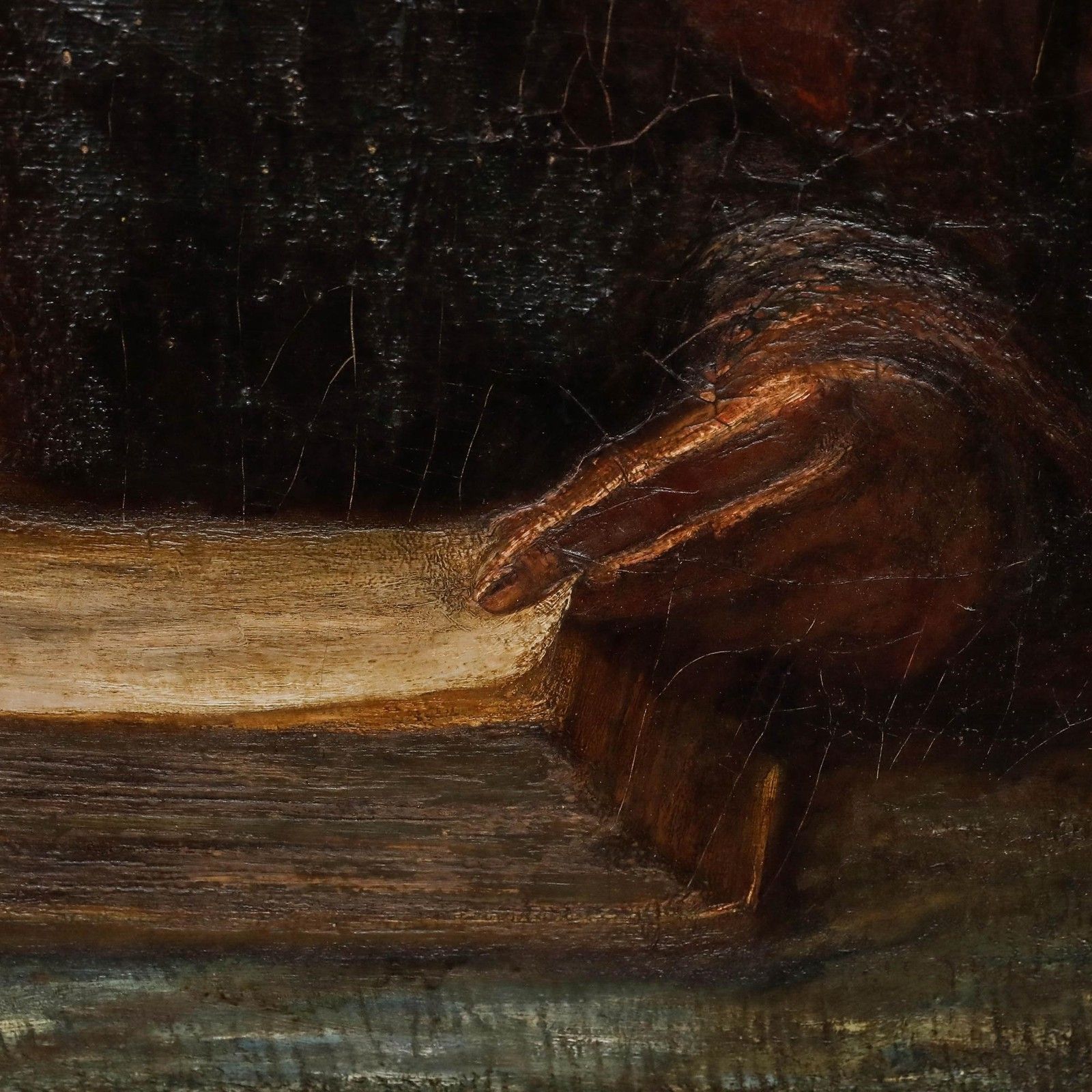Gerke Henkes (1844 1927) Dutch School Late 19th Century Oil, The Scholar photo Art