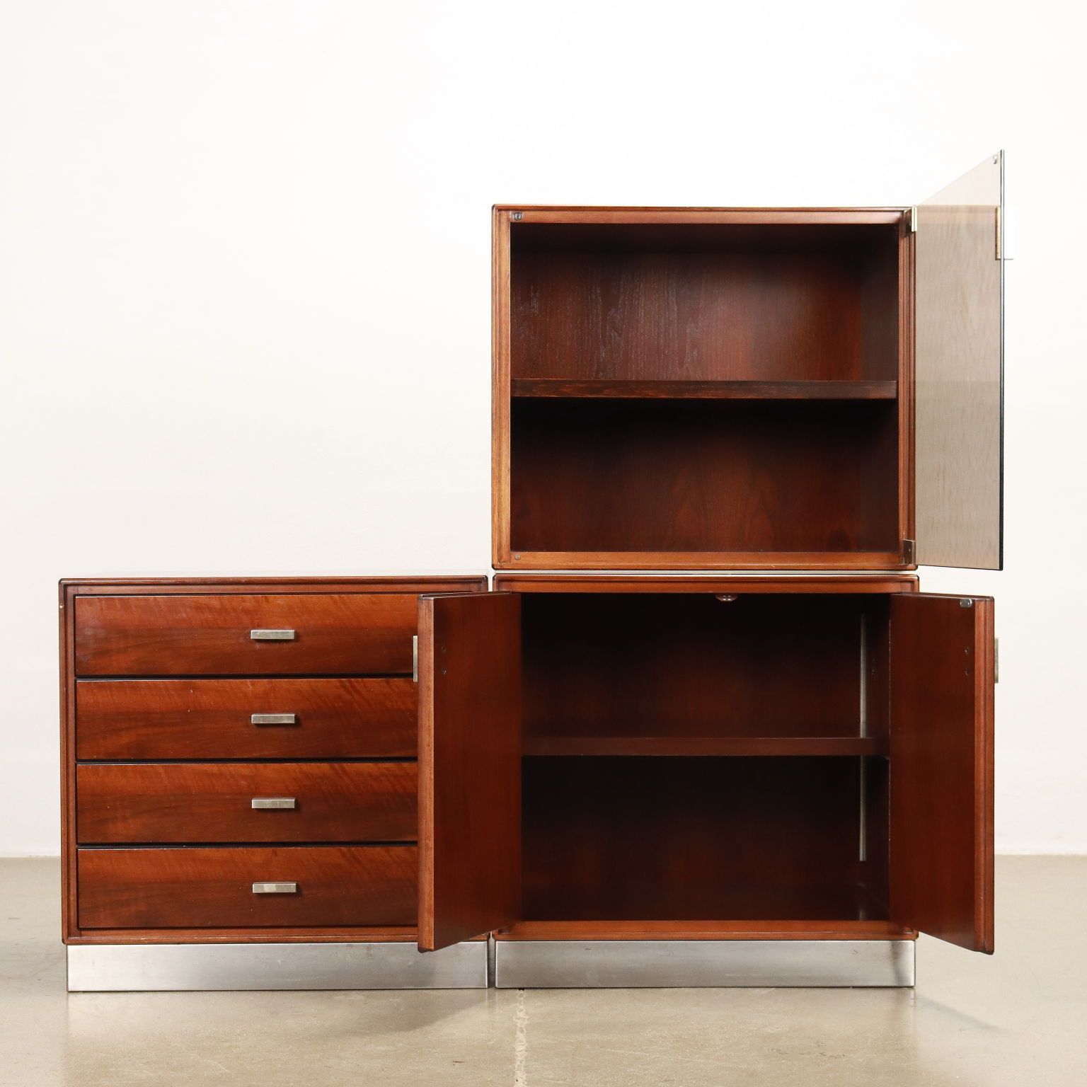 Living Room Furnishing Formanova Aluminium 1970s Modernism photo for sale