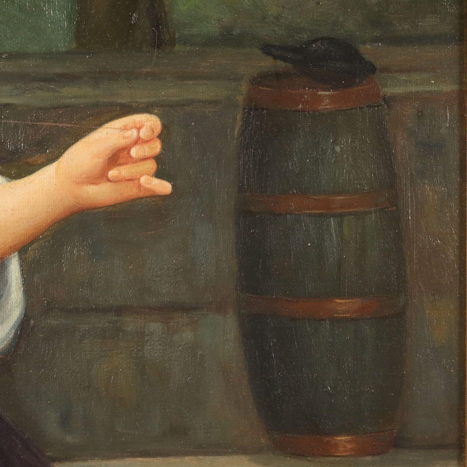 Antique Painting Copy From A. William Bouguereau XX Century photo buy