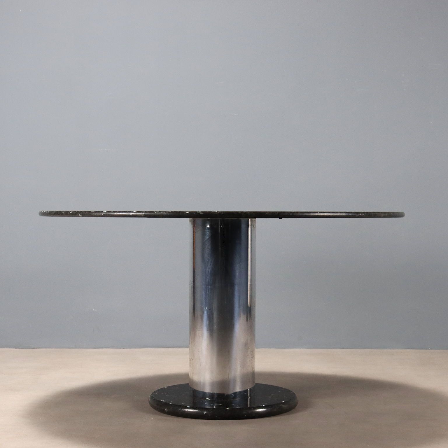 Furniture Poltronova Super Loto Table Vintage Design E. Sottsass Marble 1970s photo