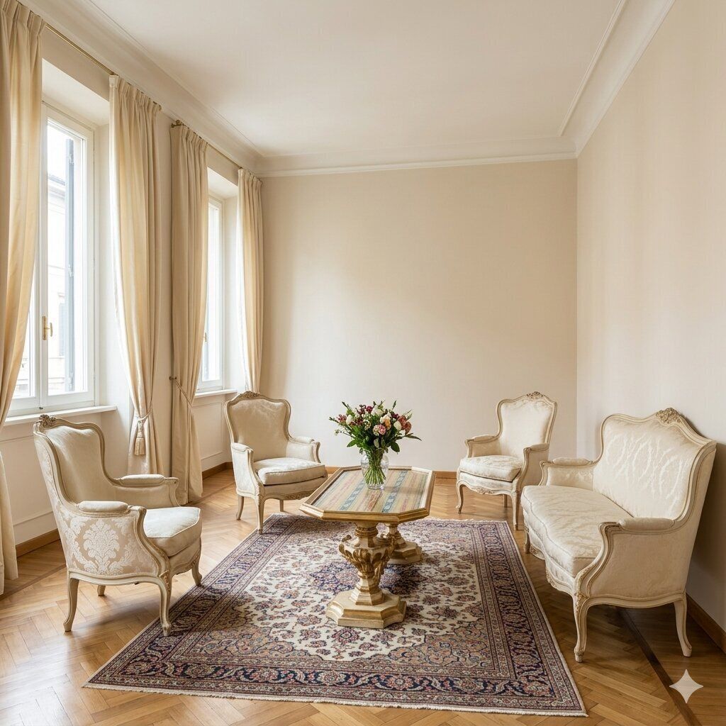 Table centrale de style baroque en bois, XIXe siècle photo furniture
