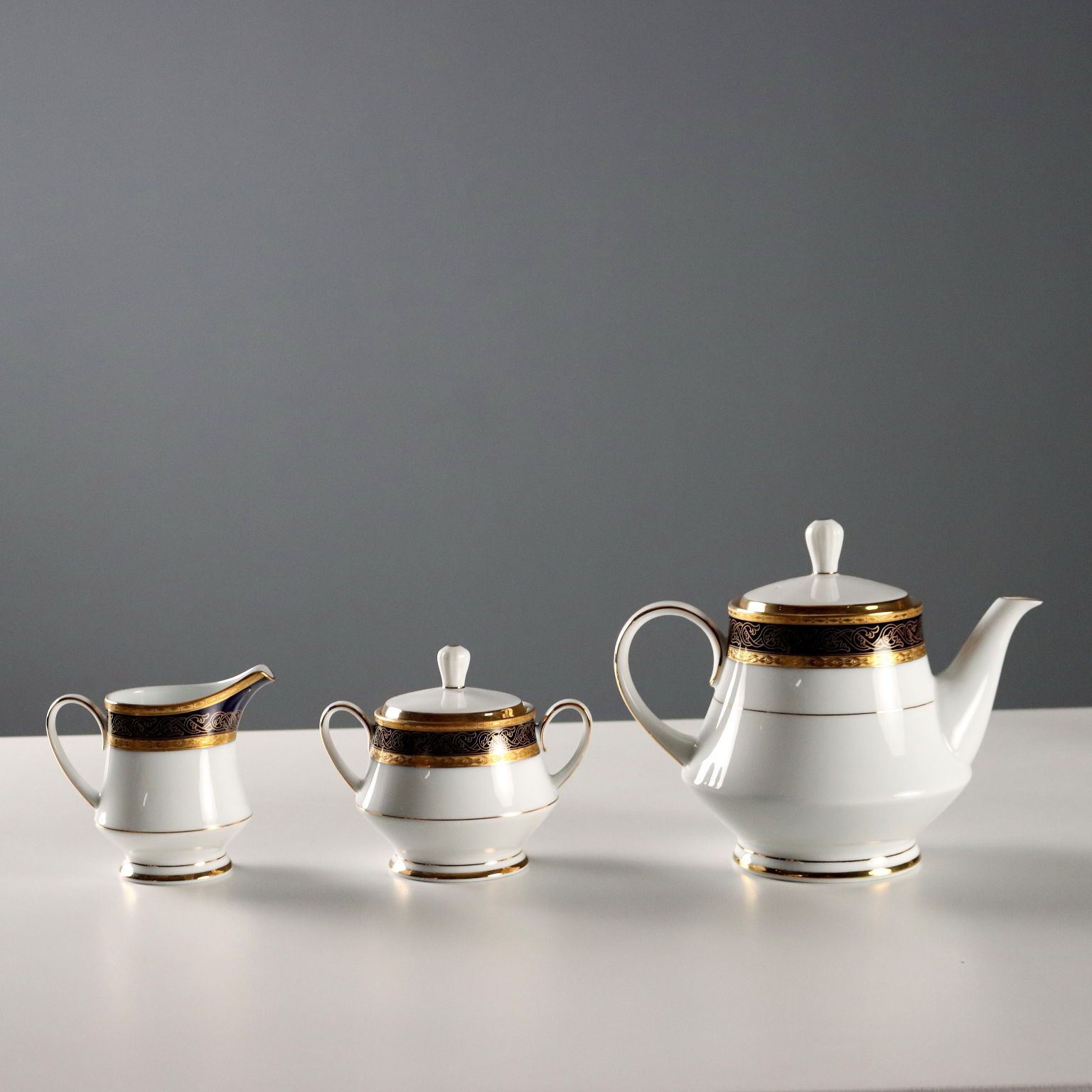 Noritake Cambridge Tea Set 3993 Porcelain Philippines Xxi Century photo vintage