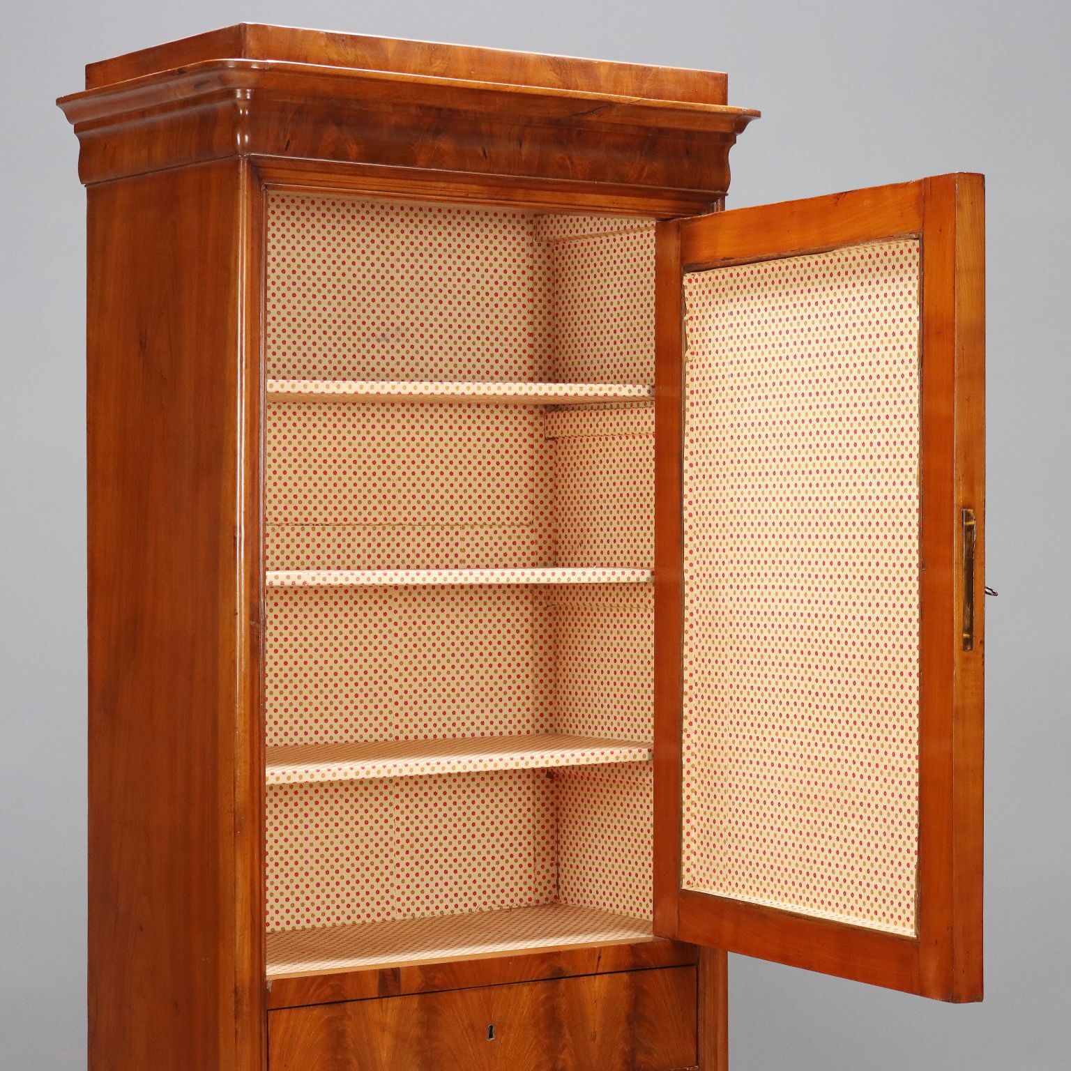 Antique Wardrobe Charles X Mahogany Italy XIX Century photo Furniture