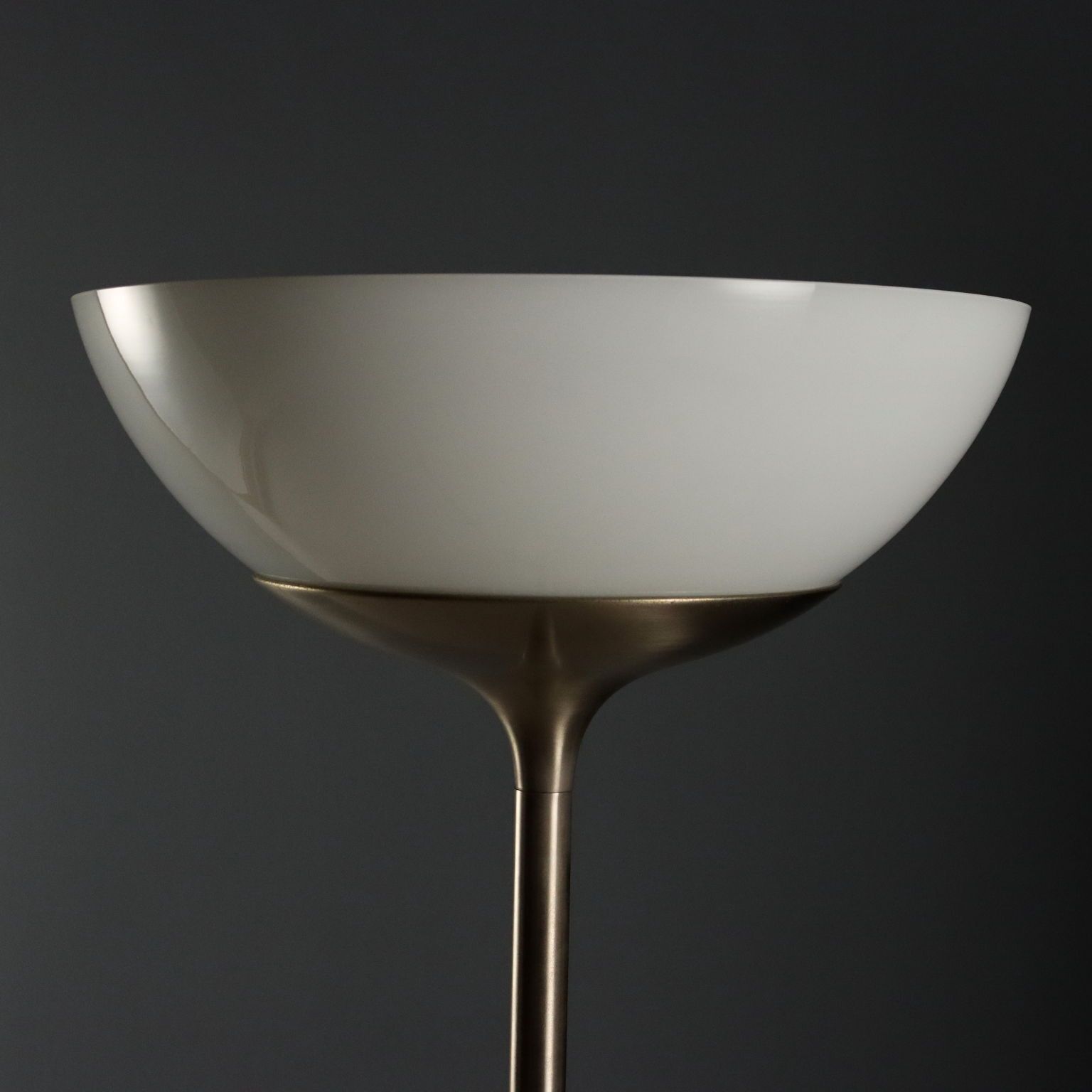 Artemide Aminta Lamp Metaal Wit Glas Design Italië jaren 1970 photo buy