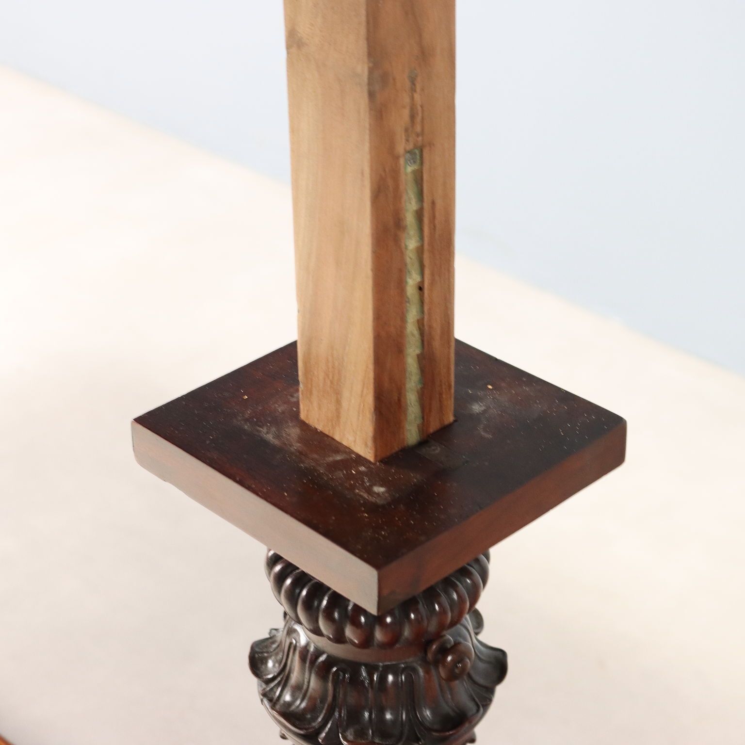 photo for sale Antique Nightstand Charles X Maple Mahogany France XIX Century