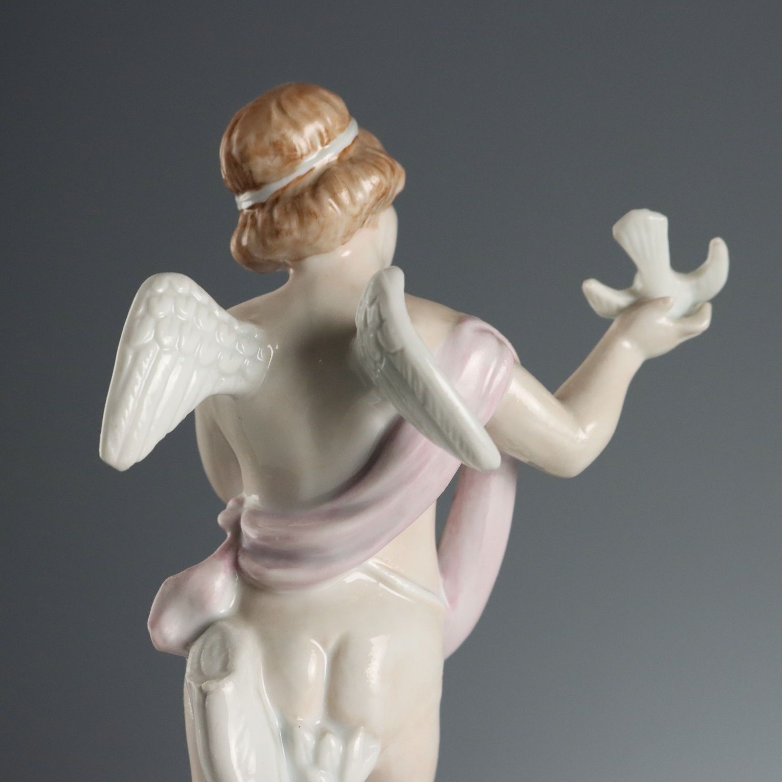 Home Decor Vintage Capodimonte's Porcelain Figurines Italy XX Century photo
