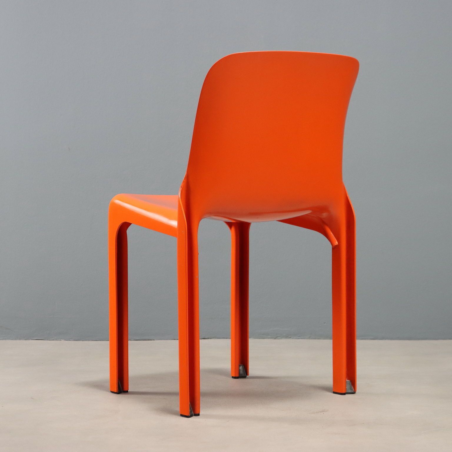 Artemide Selene Chair Vintage Design Vico Magistretti 1960s photo vintage