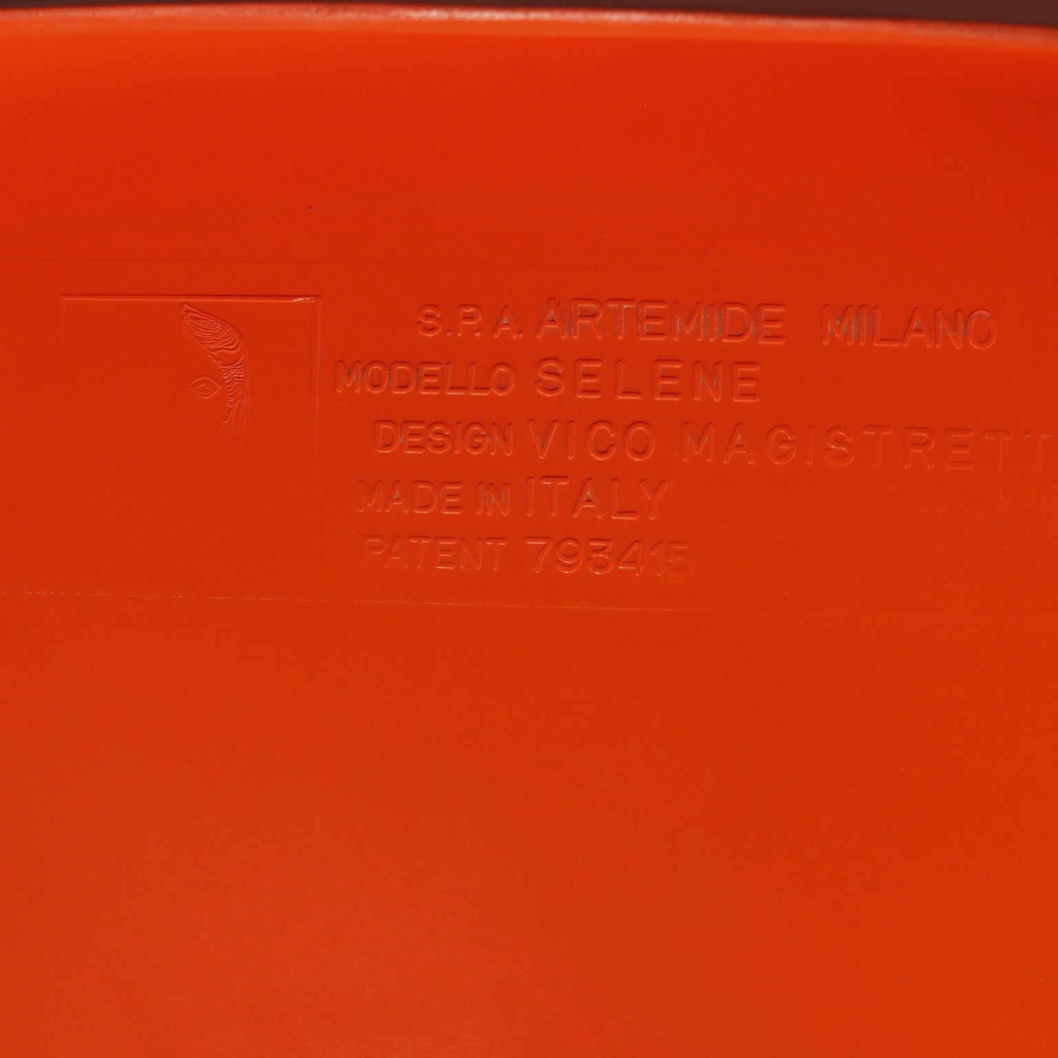 photo for sale Artemide Selene Chair Vintage Design Vico Magistretti 1960s