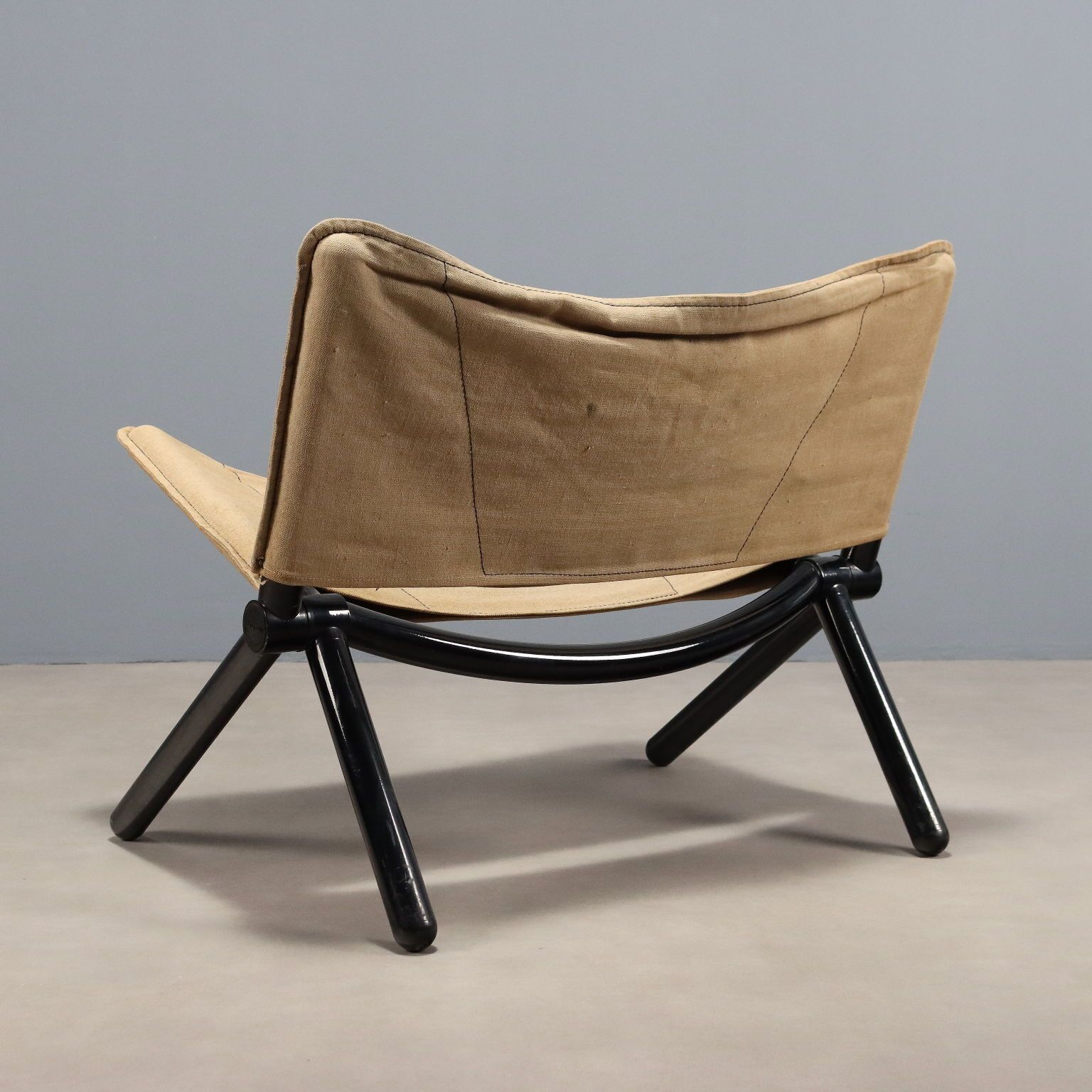 Brunati Armchair Plenair Series Design Ammannati And Vitelli 1970s 80s photo vintage