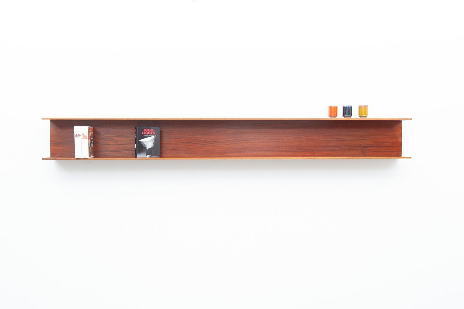 Wall Shelf In Teak By Walter Wirz For Wilhelm Renz, 1960s photo furniture