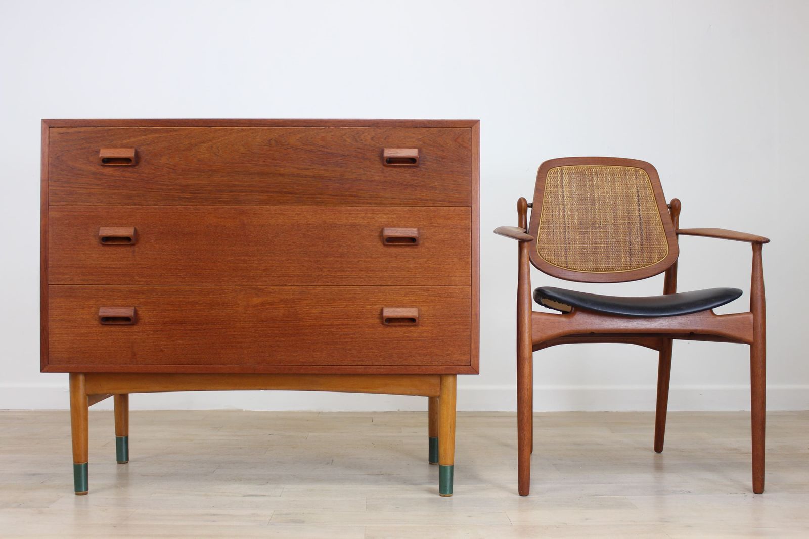 1175.0 Early 1960’s Borge Mogensen Teak Dressing / Secretaire Chest photo