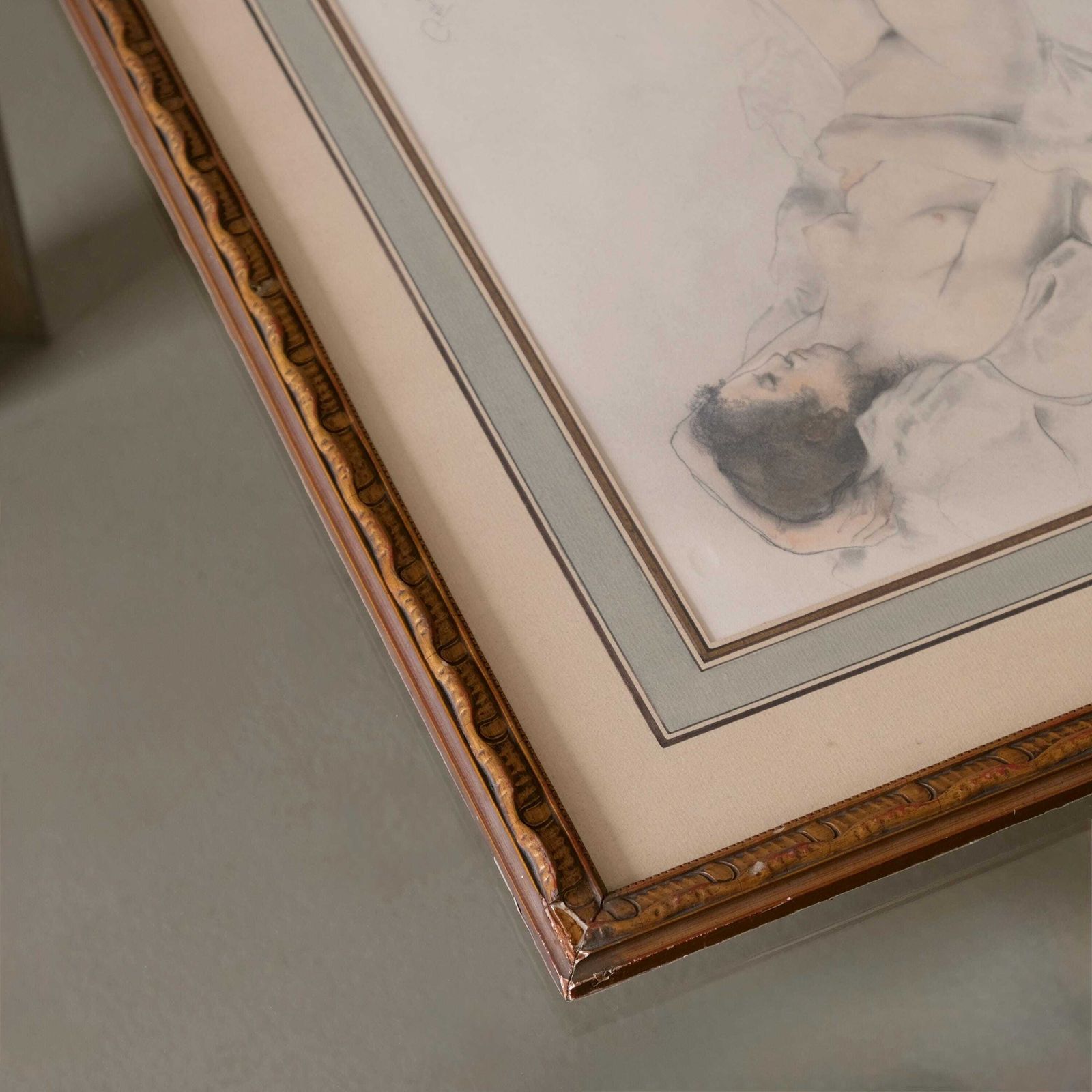 Armand Rassenfosse Female Nude Drawing | Belgium | 1928 photo 1721.0
