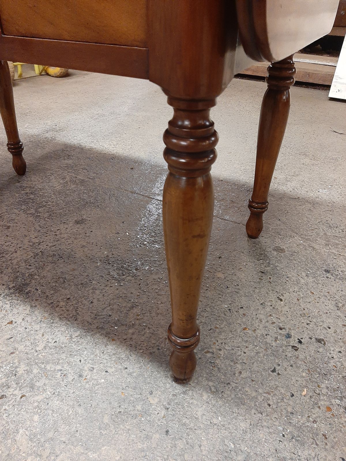 photo furniture Lovely Antique Walnut Desk In Very Good Condition