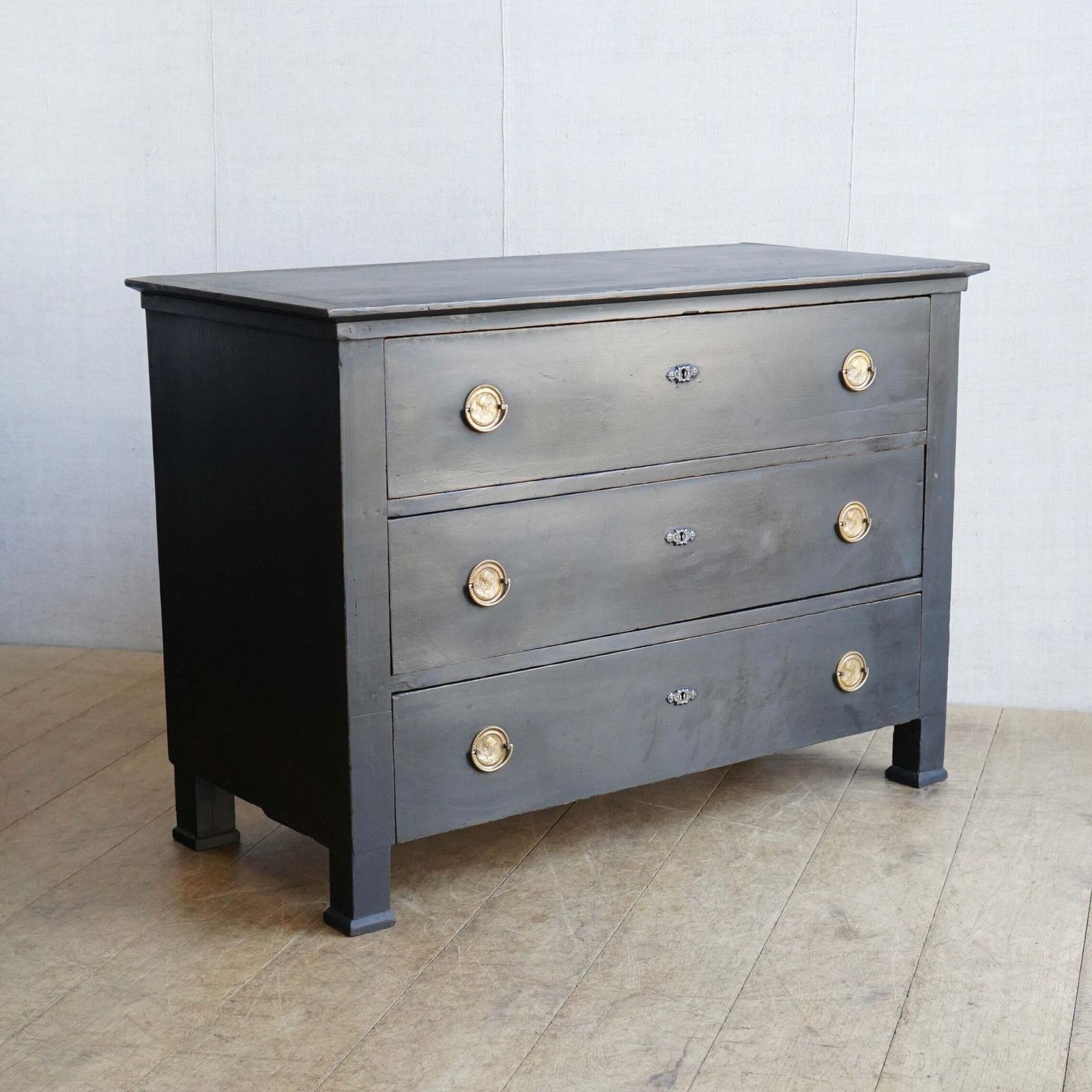 Black Hungarian Chest Of Drawers photo for sale