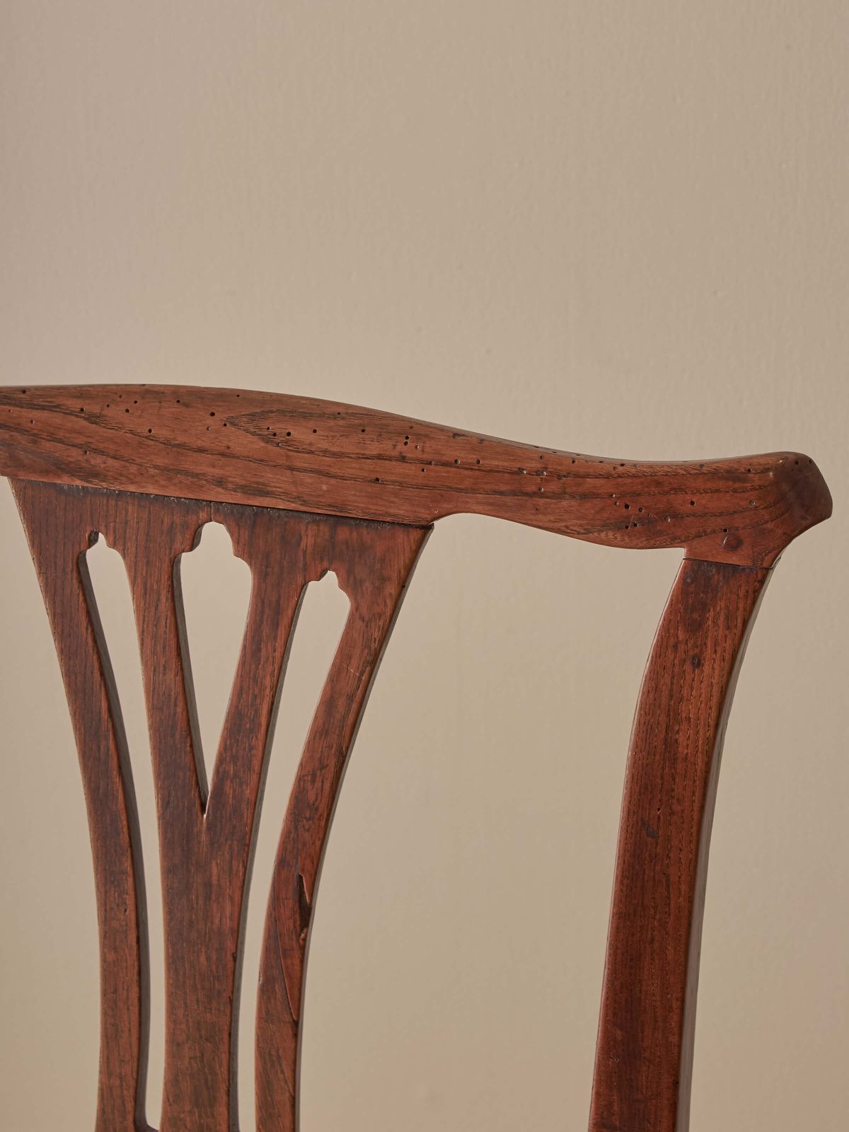 Georgian Elm Country Chair, 1700s photo Furniture