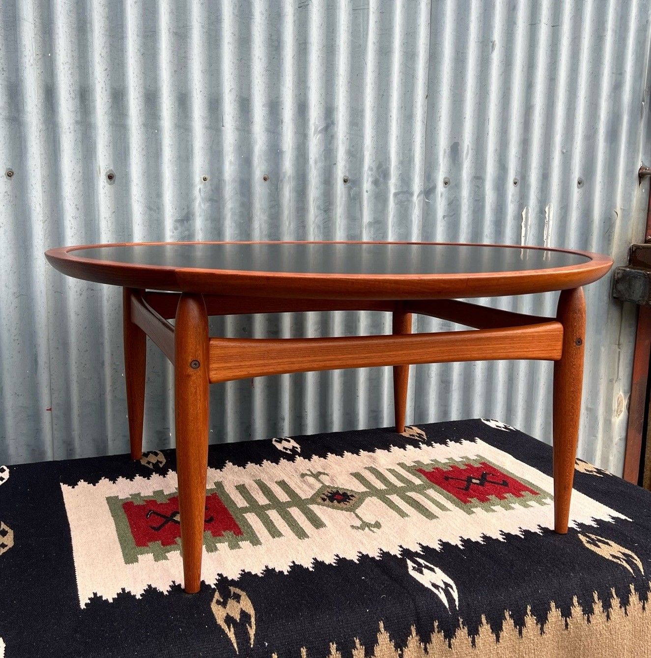 Vintage Kurt Ostervig Jason Mobler Flip Top Coffee Table Teak Mid Century Danish photo 795.0
