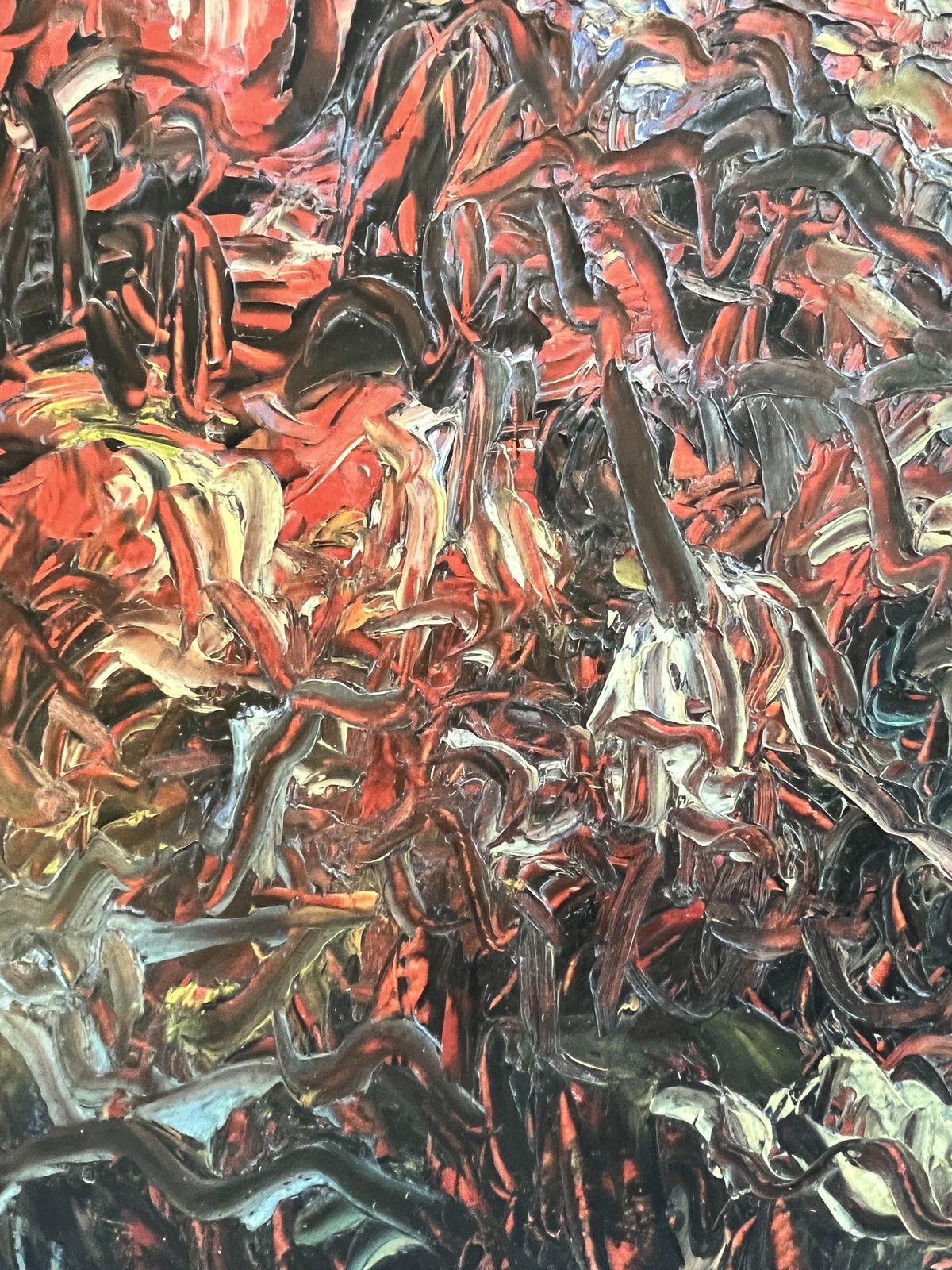 Stunning Abstract Oil On Board Painting Thomas O'donnell, Signed photo buy