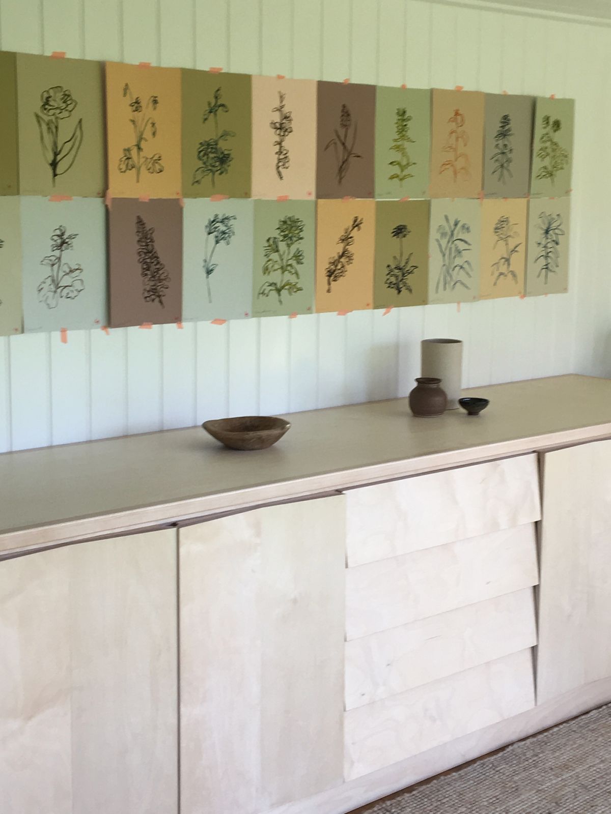 One Of A Kind Bespoke Credenza/ Sideboard — Beech & Ash, Aalto Alto And John Pawson Inspired photo furniture