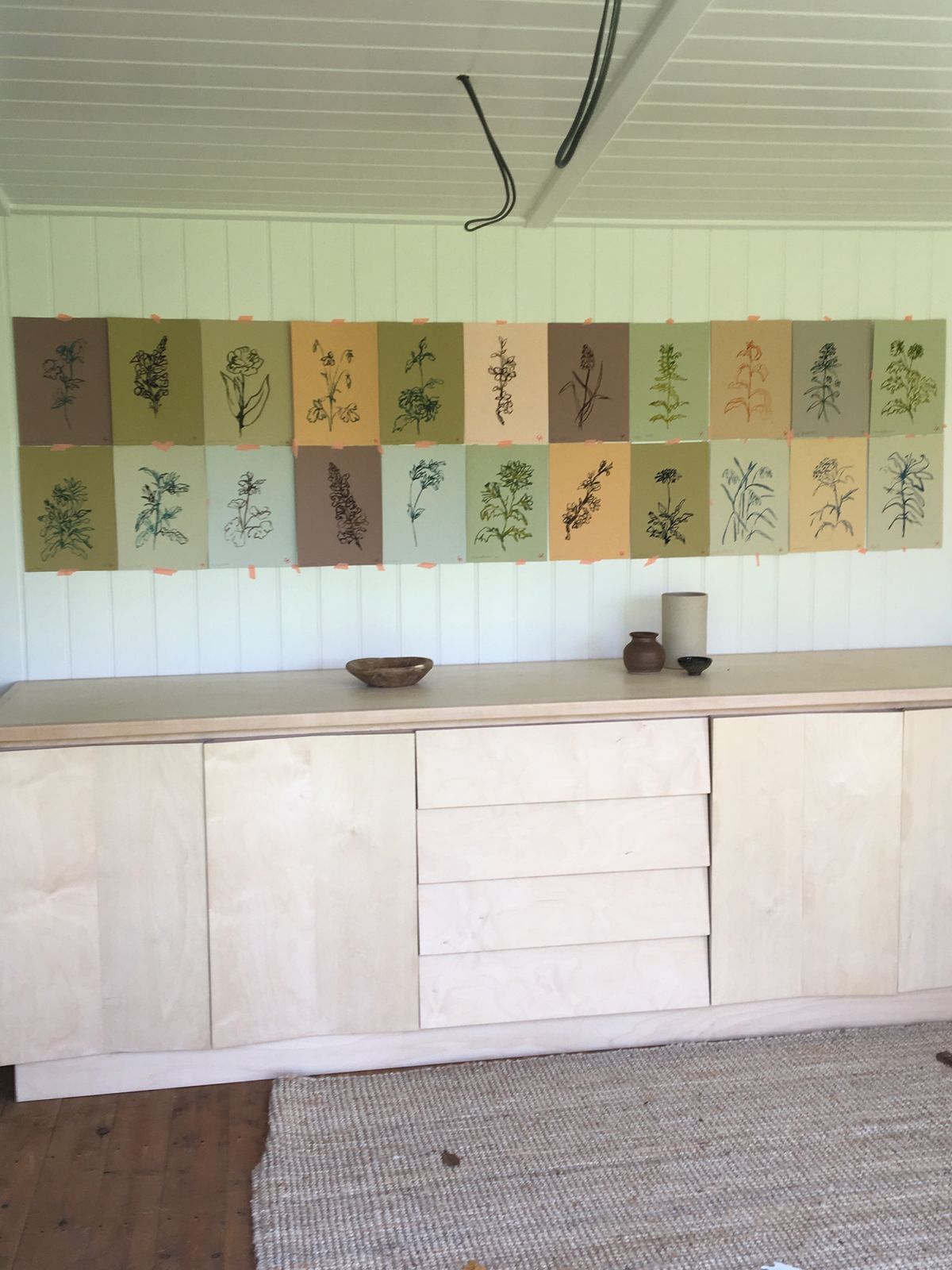 One Of A Kind Bespoke Credenza/ Sideboard — Beech & Ash, Aalto Alto And John Pawson Inspired photo for sale