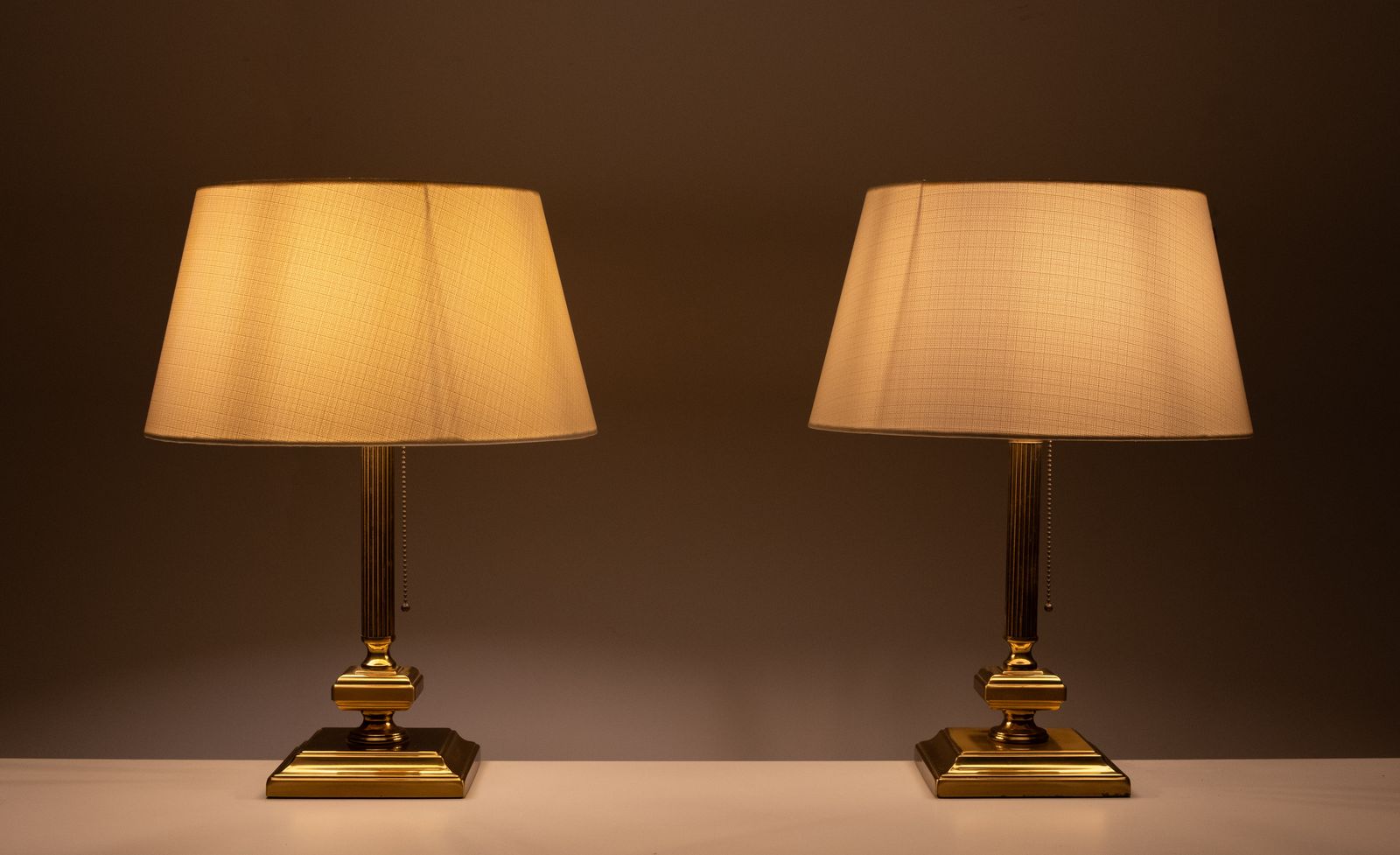 Herda Brass Classic tafellampen, jaren 1970 photo vinterior