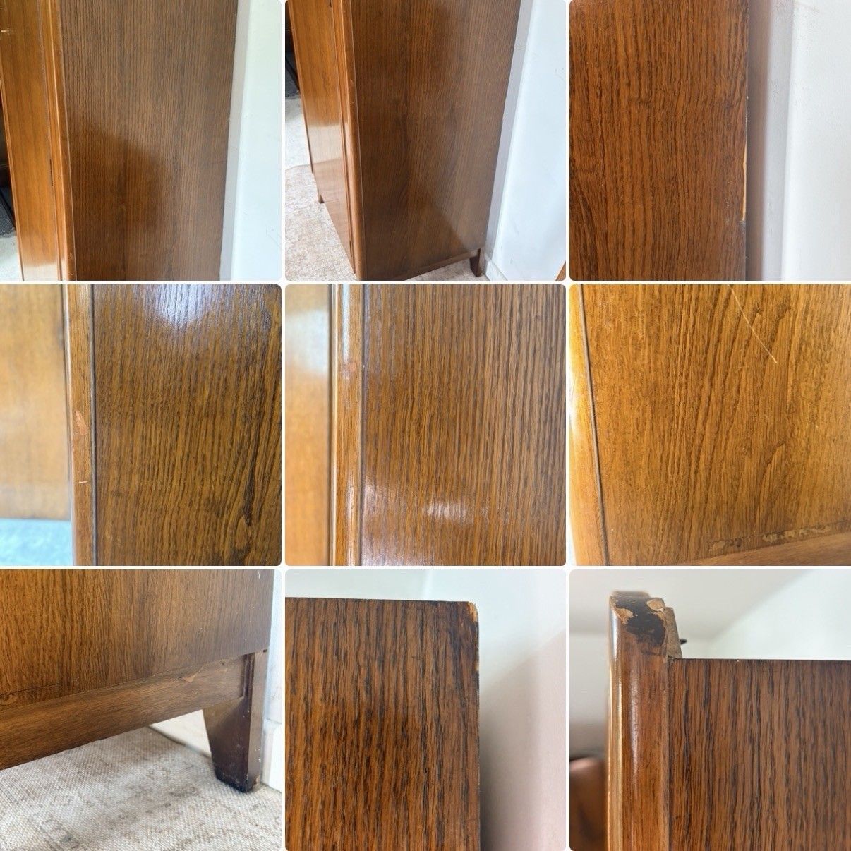 Vintage Art Deco Single Oak Hall Wardrobe 1920s 1930s By Lebus Mid Century photo 245.0