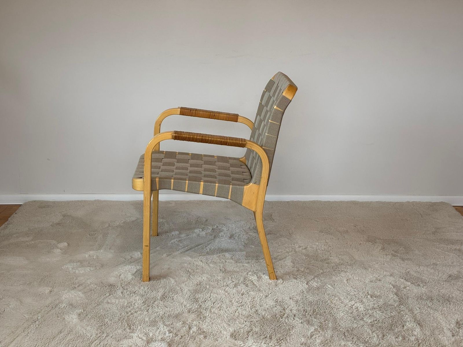 Model 45 Lounge Chairs By Alvar Aalto For Artek, 1970s photo for sale