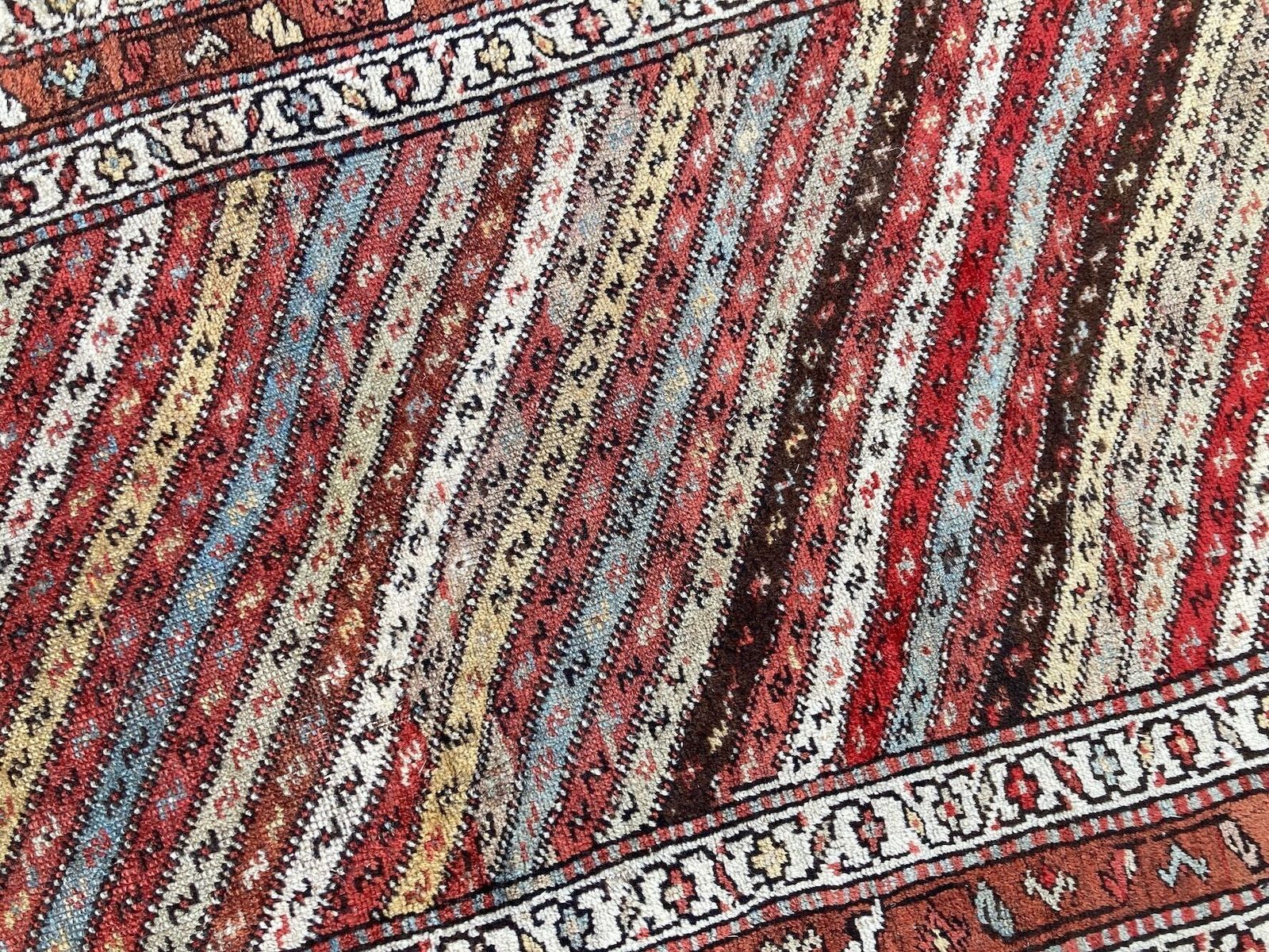 Textiel Antiek Koerdisch loper 2,63m x 1,09m photo