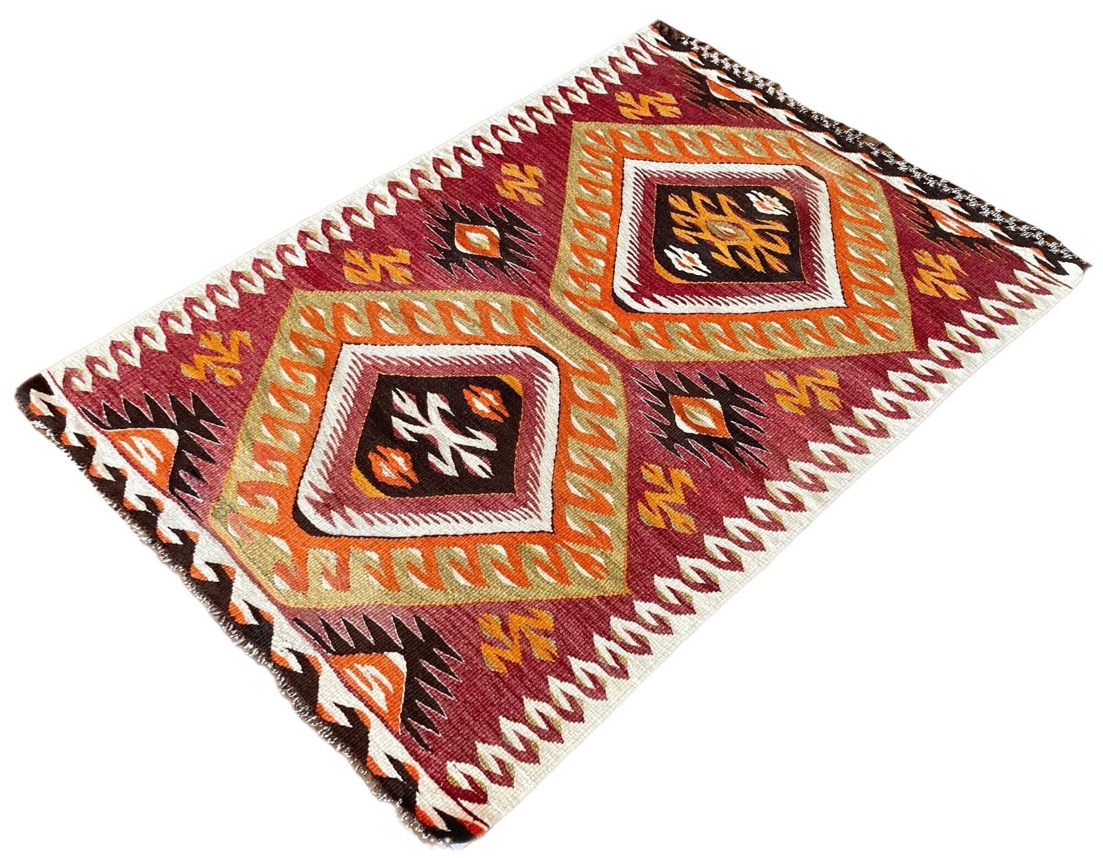Vintage Anatolian Kilim 1.15m X 0.83m photo for sale