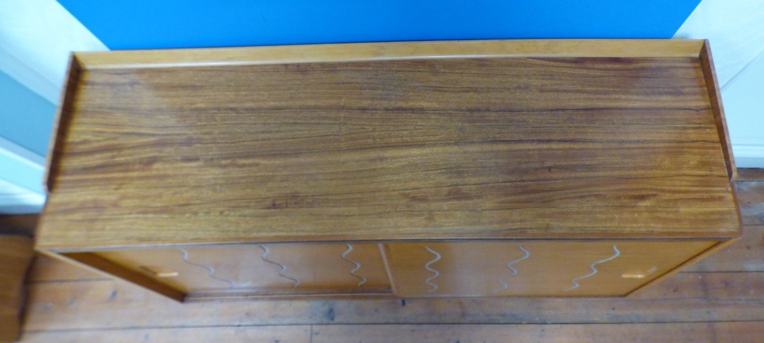 photo buy Superb Retro Mid Century Ian Audsley Heals Walnut Sideboard Good Con Uk Delivery
