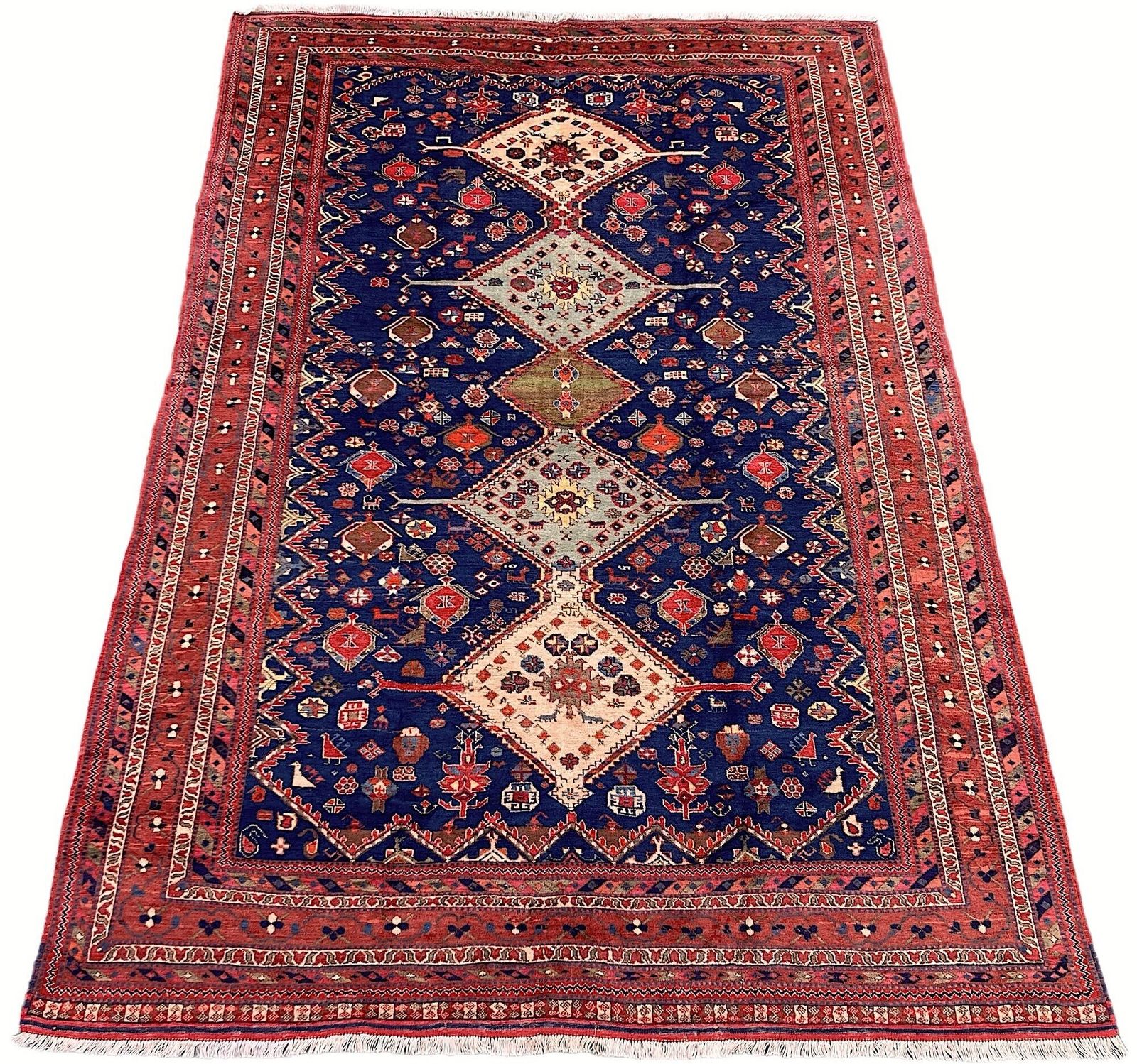 Vintage Afshar Tapijt 2,92 m x 2,03 m photo furniture