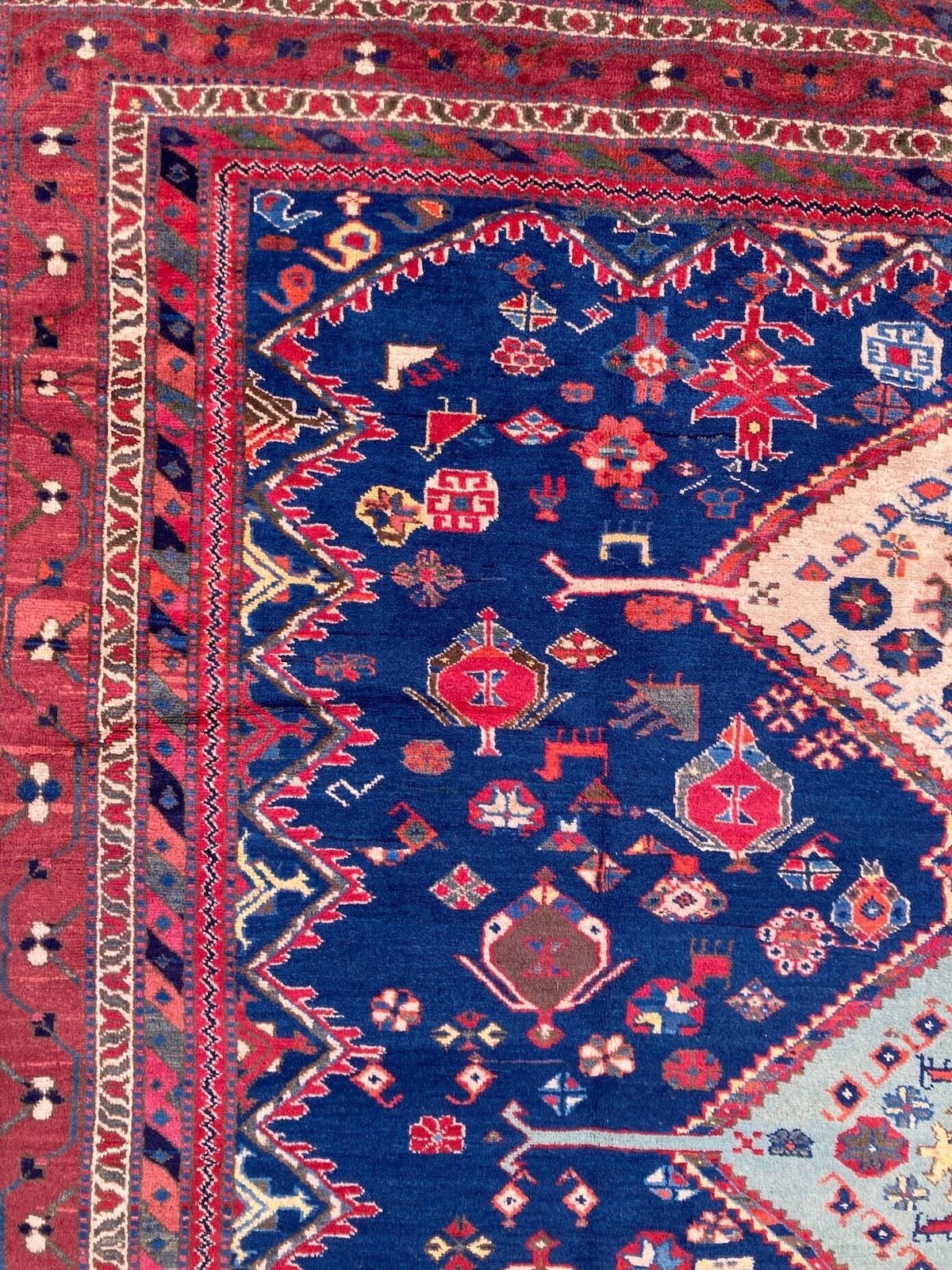2900.0 Vintage Afshar Tapijt 2,92 m x 2,03 m photo