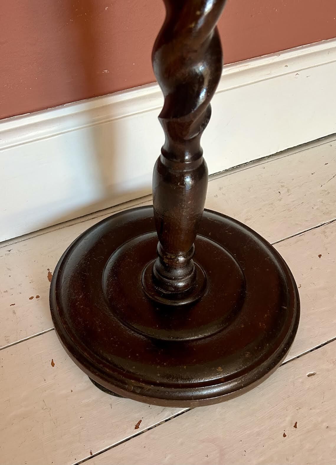 Barley Twist Wooden Floor / Standard Lamp photo 345.0