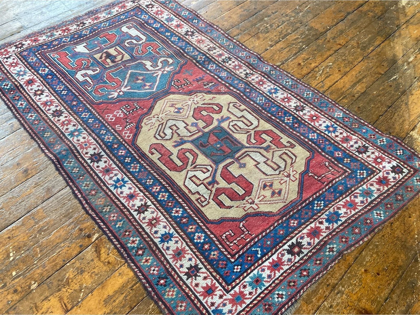 Antique Caucasian Chondoresk Rug 1.94m X 1.17m photo 2200.0