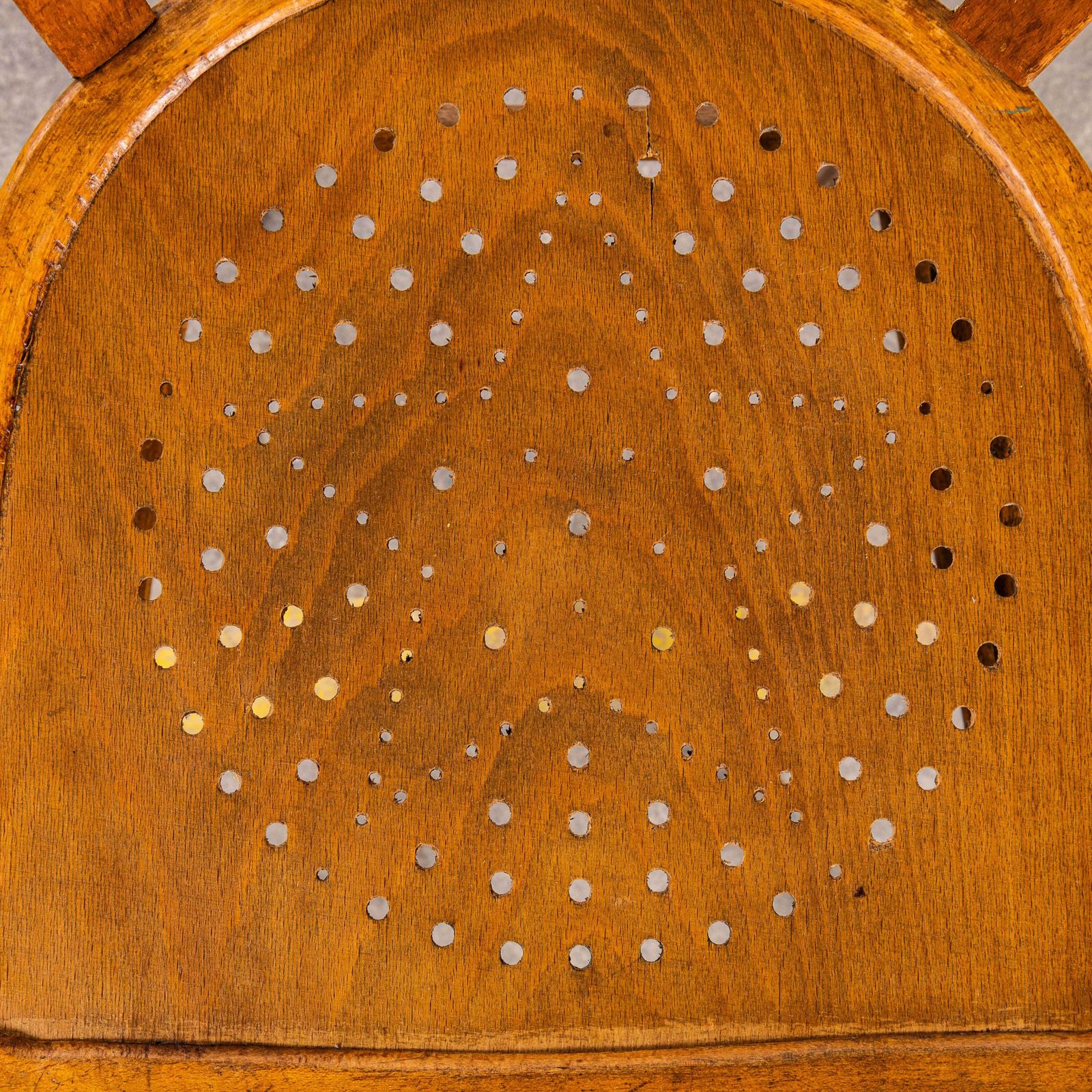 photo furniture 1950's French Farmhouse Dining Chairs With Stamped Numbers