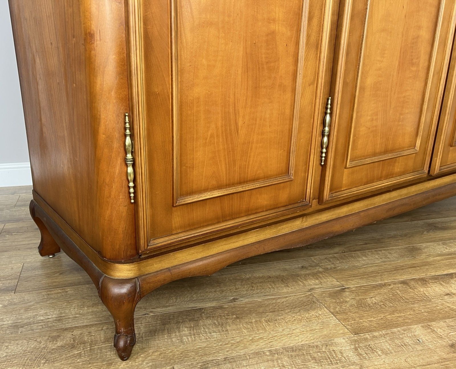 Wardrobe Vintage French Louis XVI Style Four Door Carved Armoire Lot 6079 photo buy