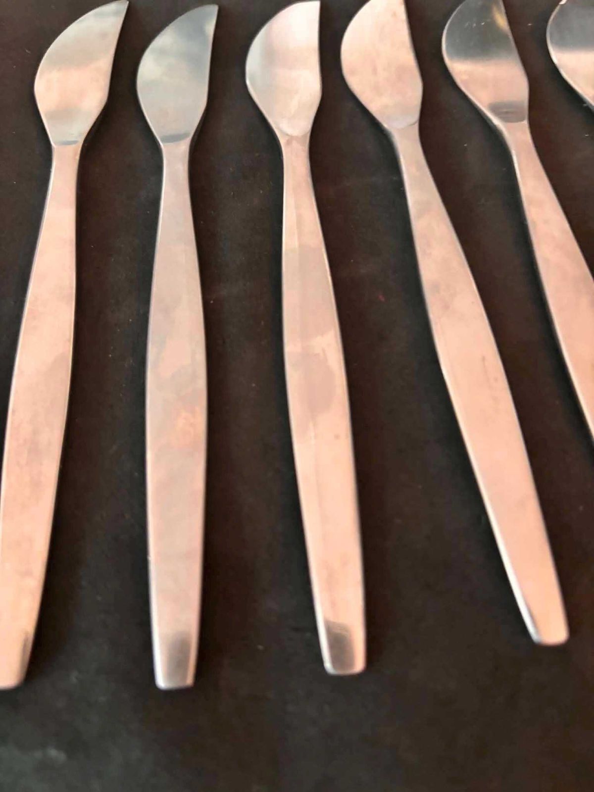 Woonaccessoires Gense Focus Fruits Knives – Scandinavisch Modernistisch Satijn Roestvrij Staal – Set van 6 photo