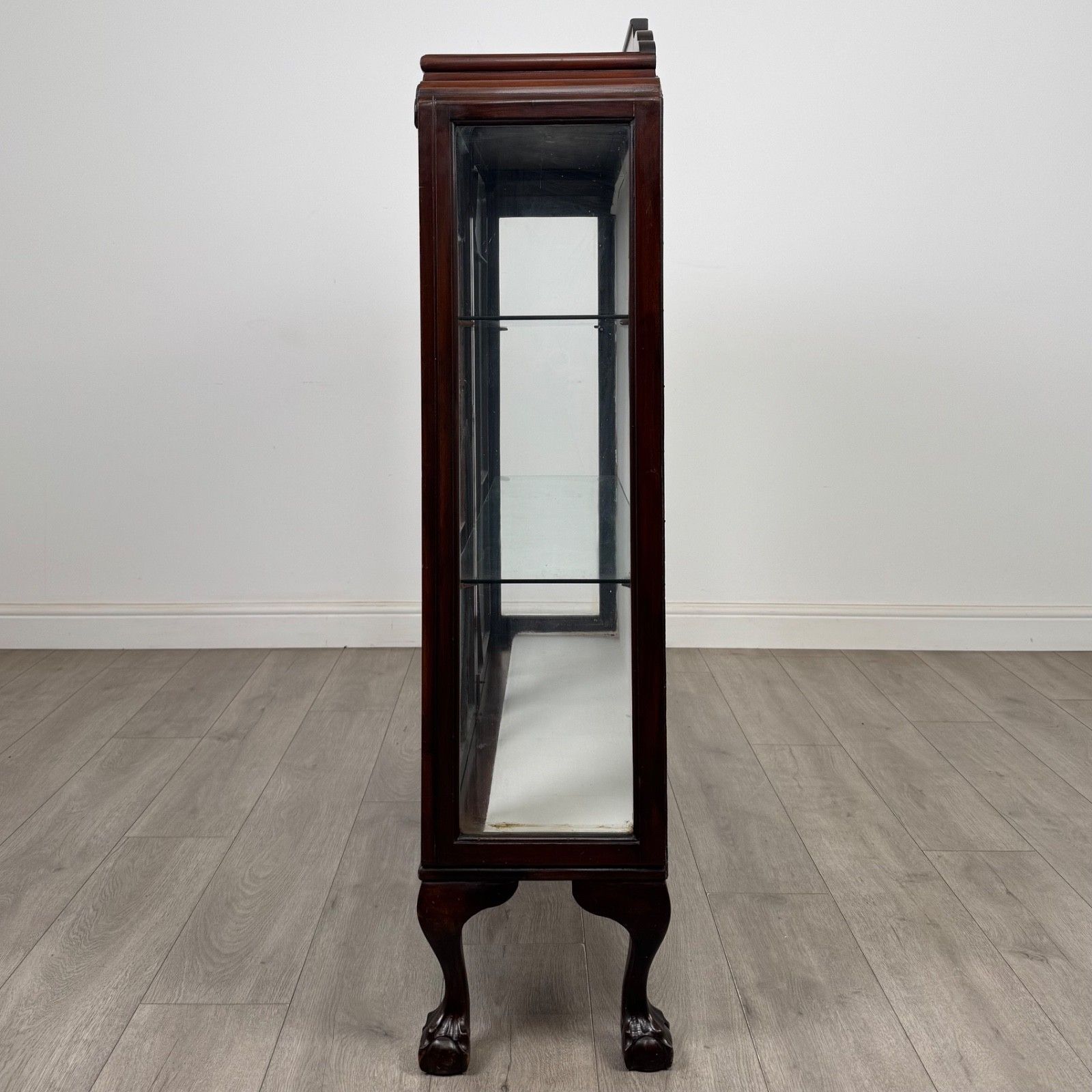 Antique 20th Century Edwardian Display Cabinet In Mahogany ( Af 5694 ) photo Furniture