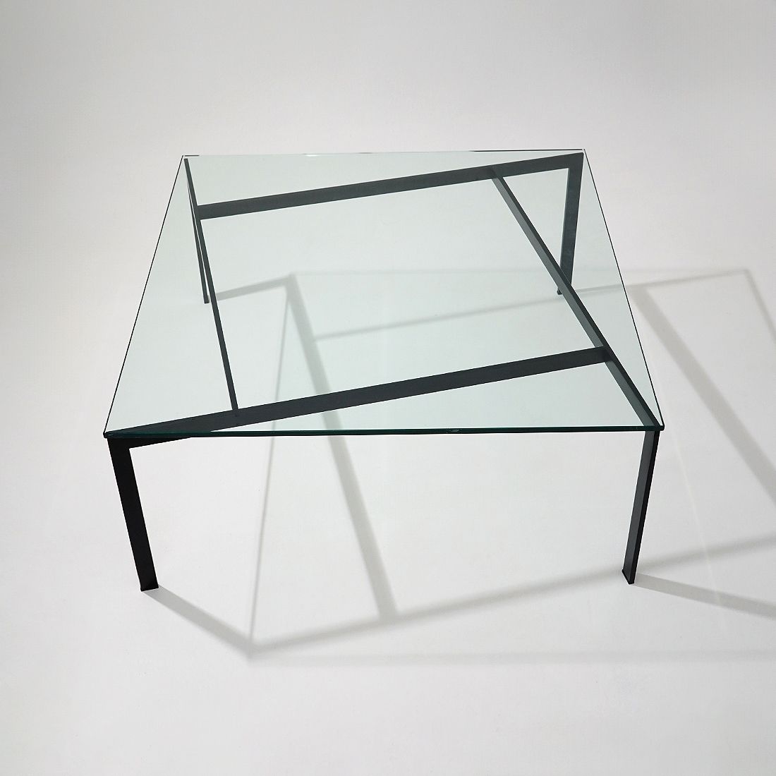 Glass And Metal Coffee Table By Paolo Tilche For Arform, 1960s photo 1170.0