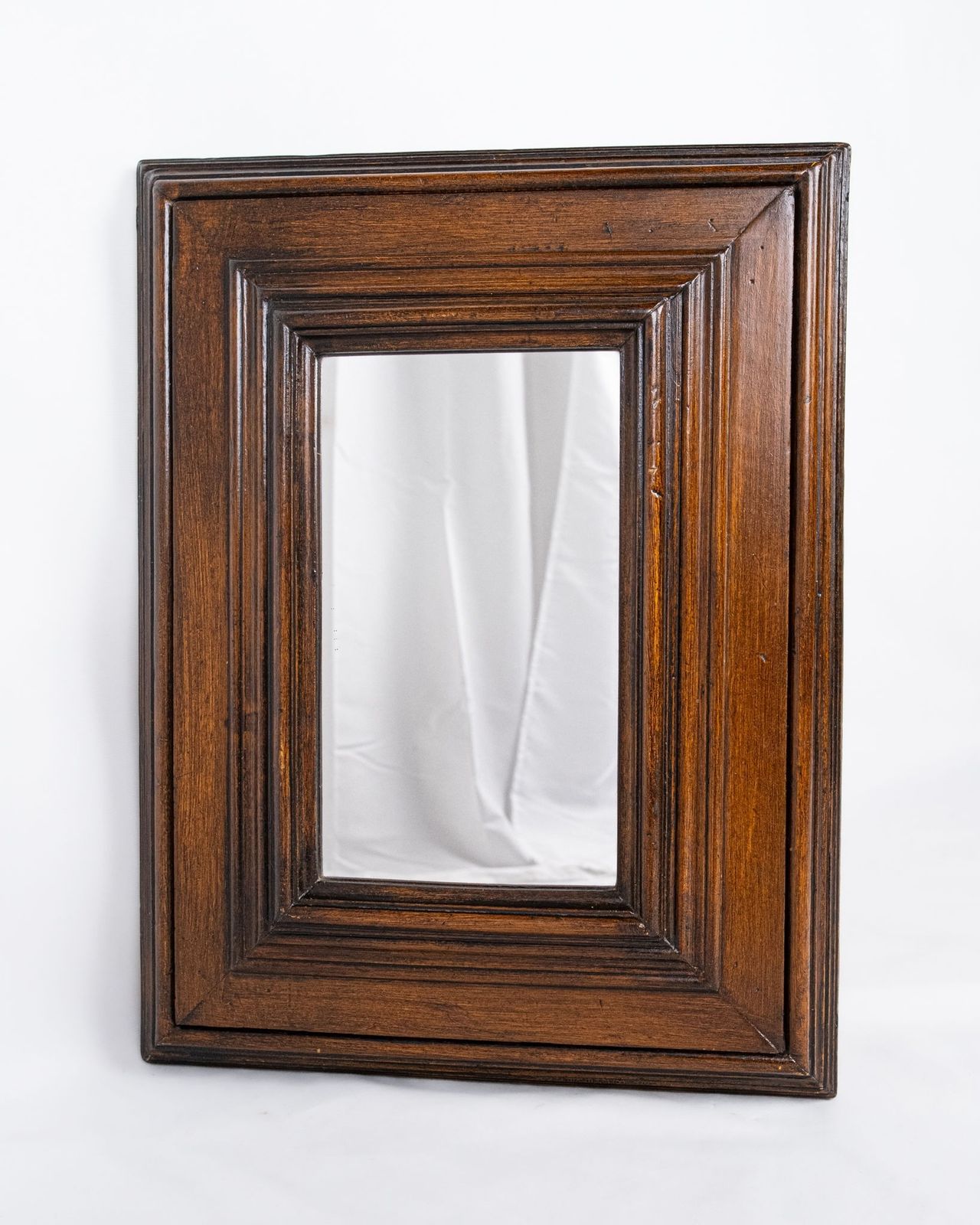 French Huguenot Style Mirror In Carved Wood, Mid 20th Century photo furniture