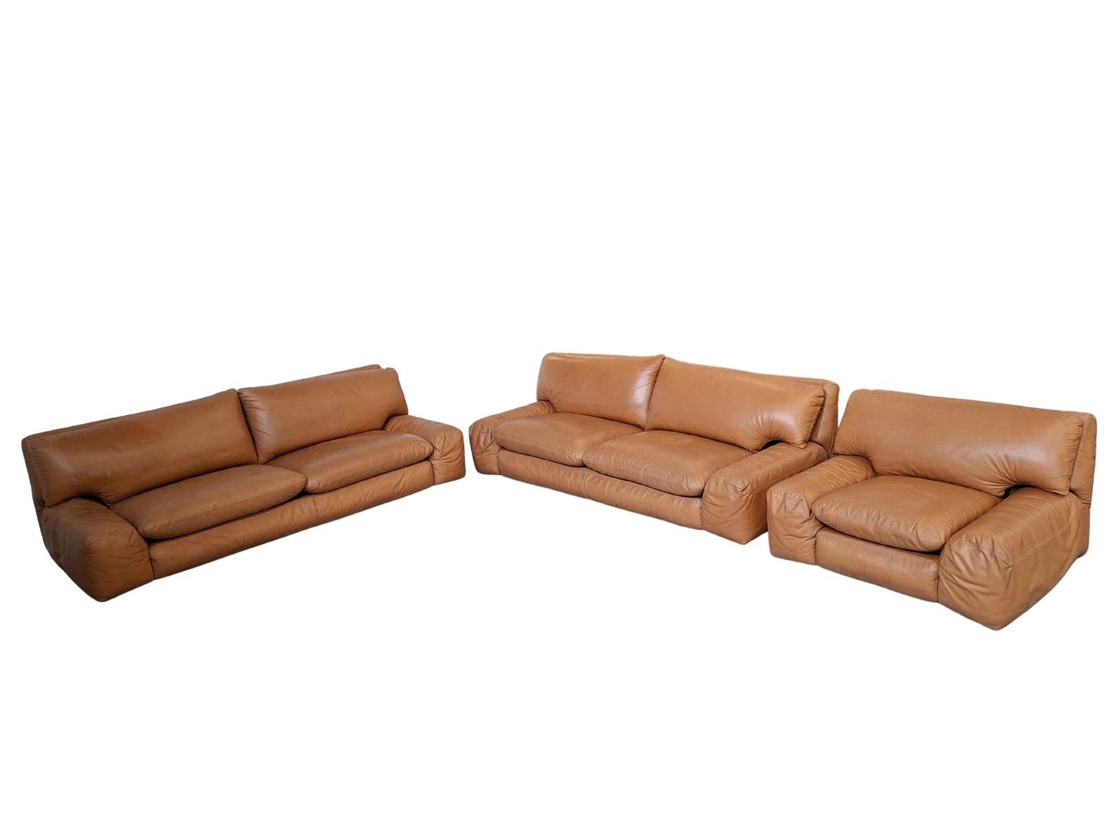 Set "Bengodi" – Design Cini Boeri Per Arflex Italia (2 Divani + Poltrona) photo buy