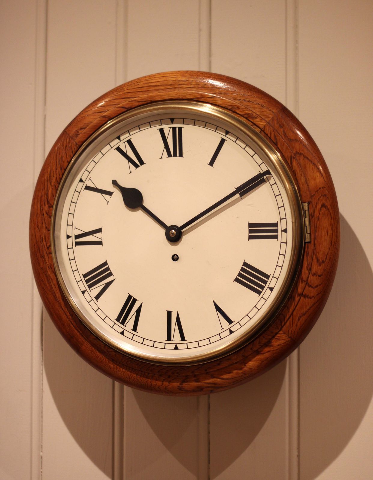Early 20th Century Oak Dial Clock photo furniture