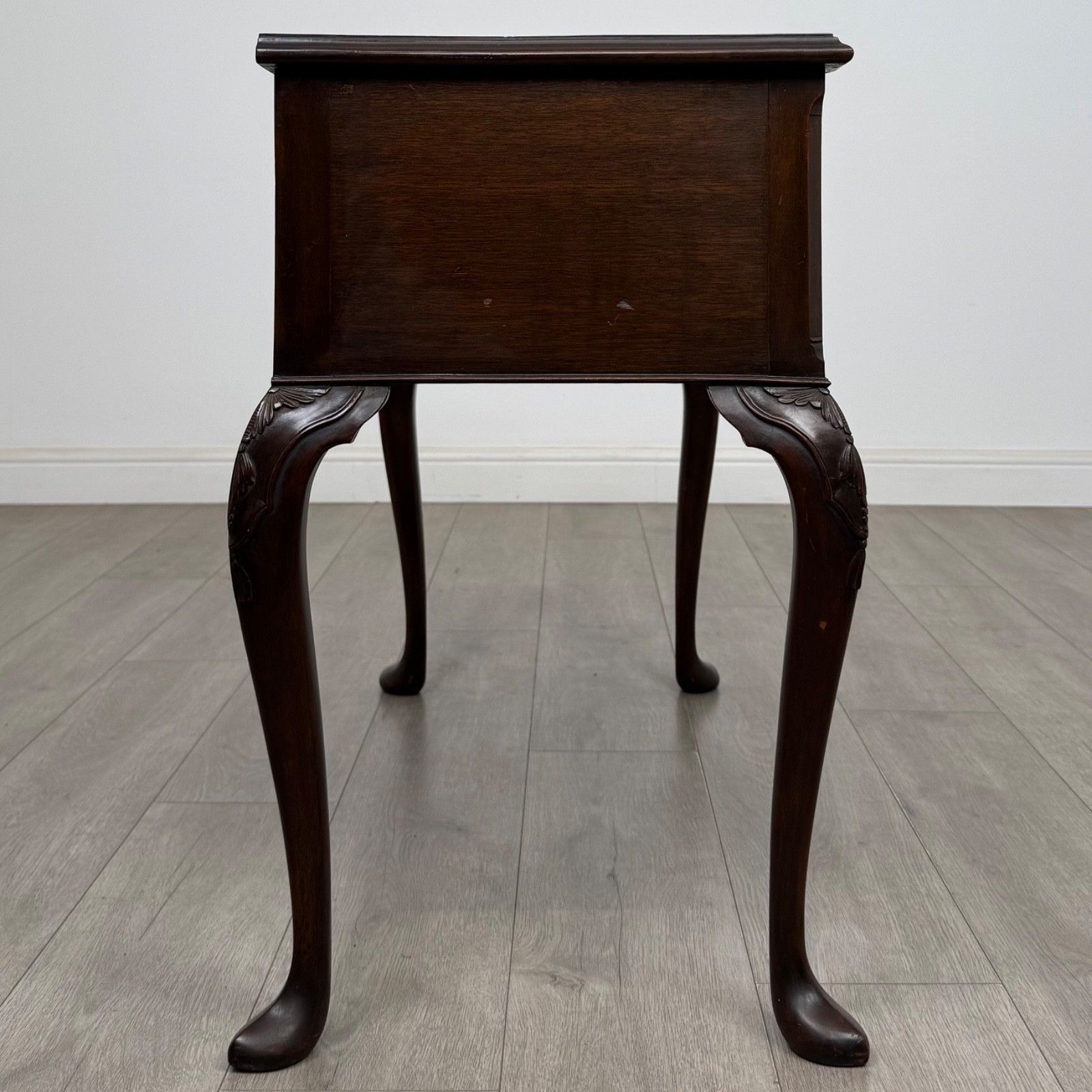 Antique 20th Century Edwardian Writing Table In Mahogany ( Af 5648 ) photo buy