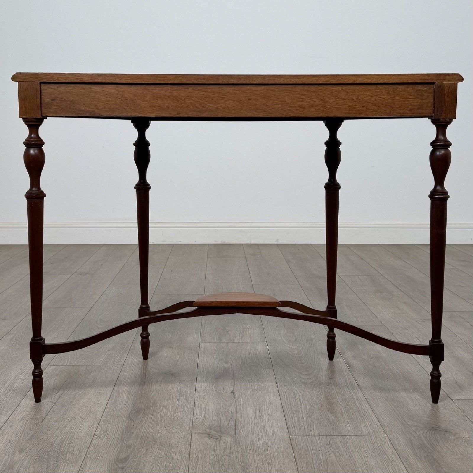 Antique 20th Century Serpentine Side Table In Mahogany ( Af 5646 ) photo 585.0