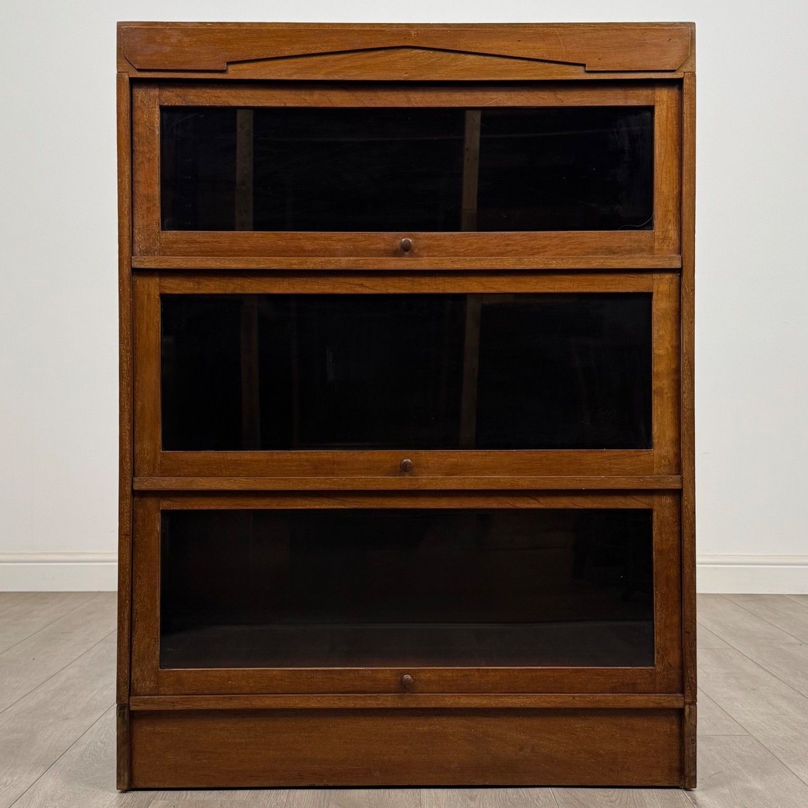 Antique 20th Century Globe Wernicke Style Bookcase In Mahogany ( Af 5681 )