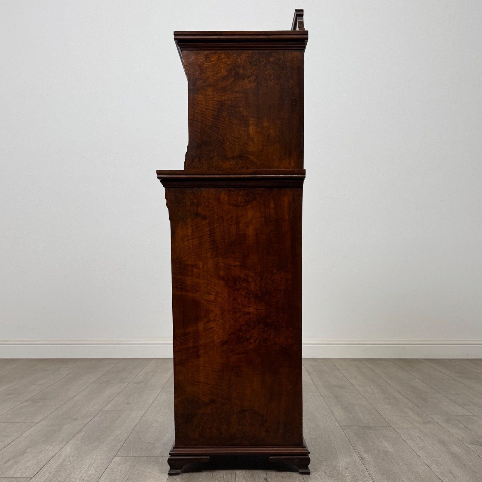 Antique 19th Century Narrow Display Cabinet In Walnut ( Af 5651 ) photo Furniture